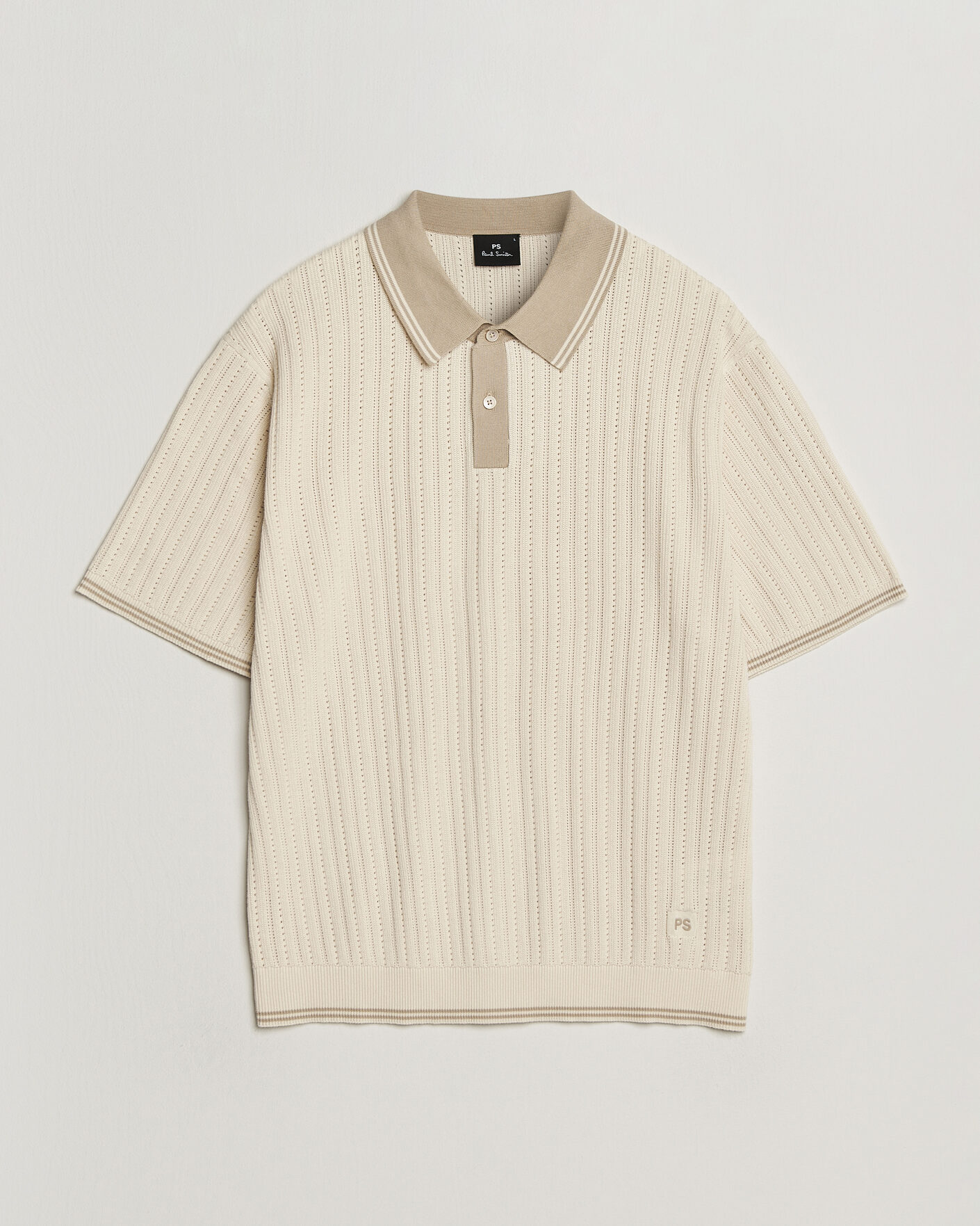 Mies | Pikeet | PS Paul Smith | Cotton Knitted Polo White