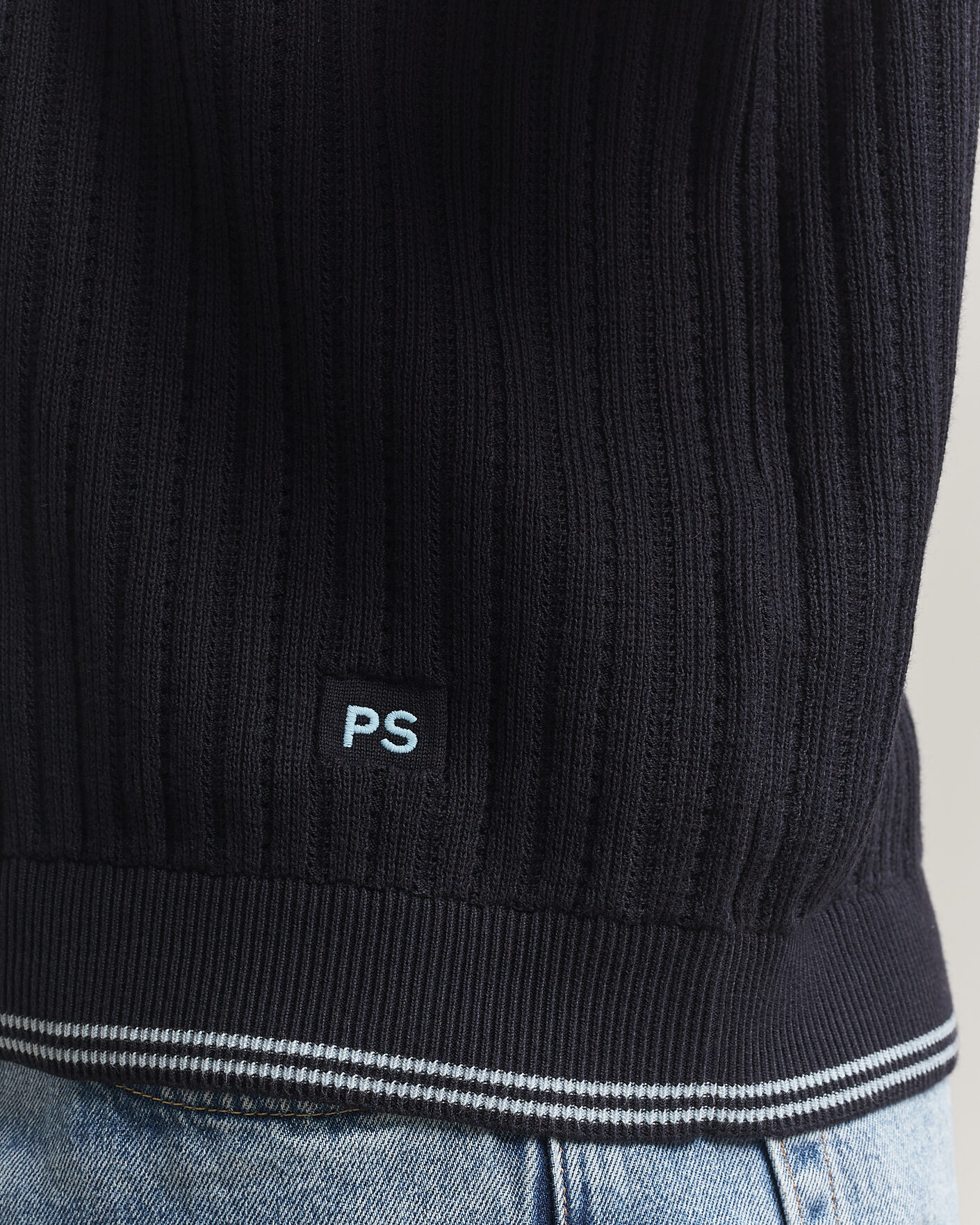Mies | Pikeet | PS Paul Smith | Cotton Knitted Polo Navy