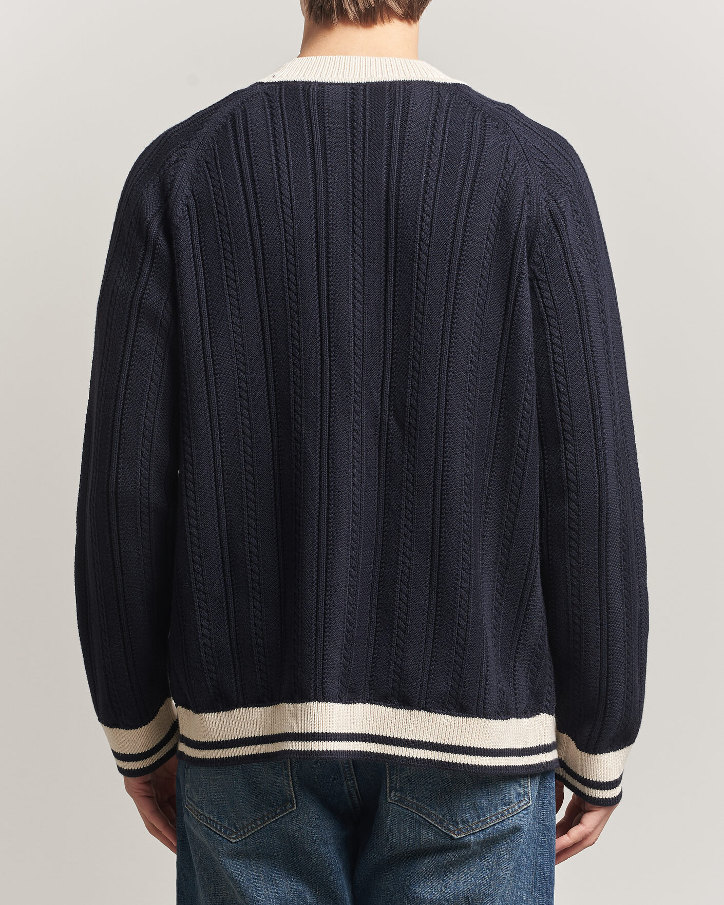 Mies | Puserot | PS Paul Smith | Cotton Knitted Cardigan Navy