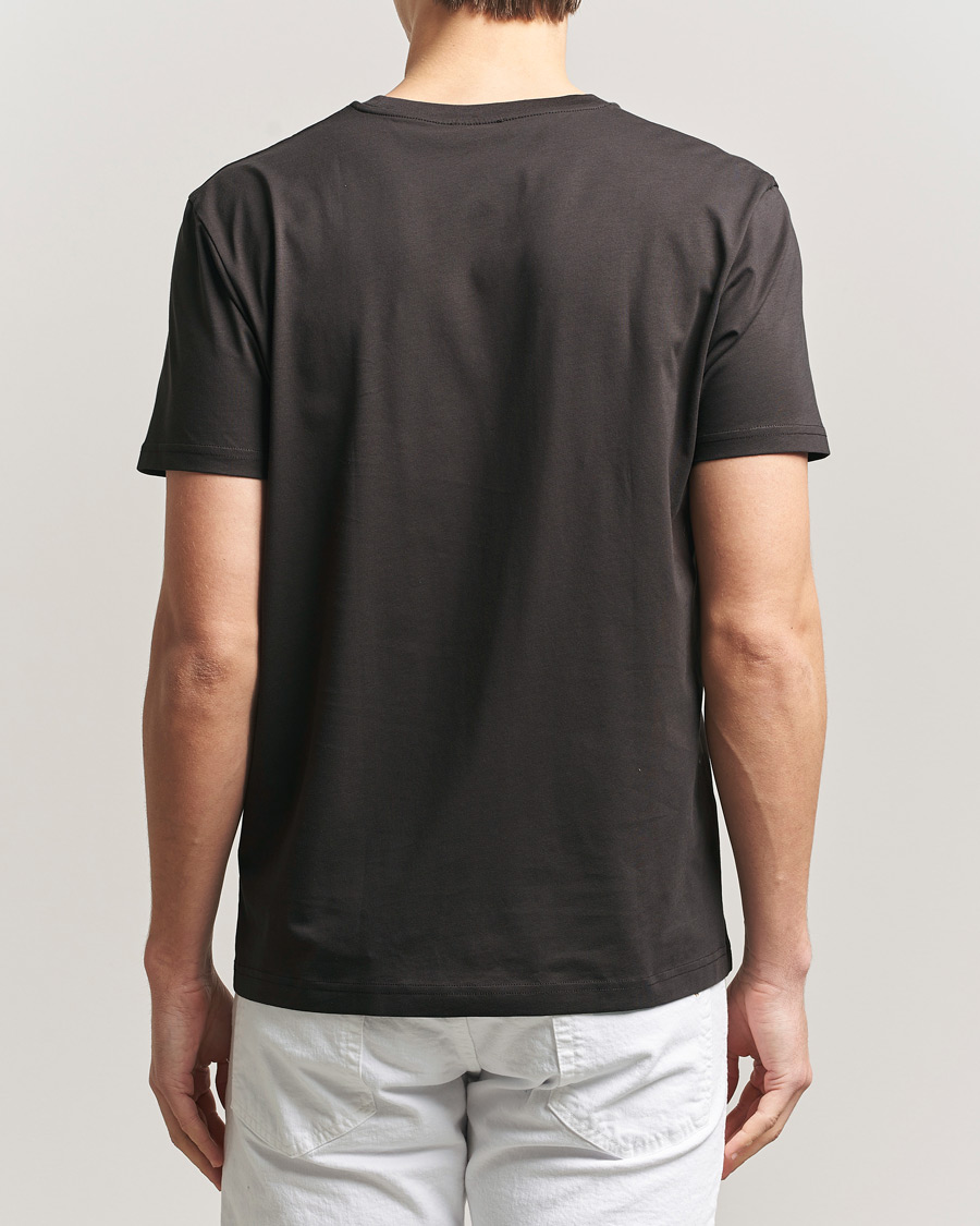 Mies | T-paidat | Sunspel | Riviera Midweight T-Shirt Dark Chocolate