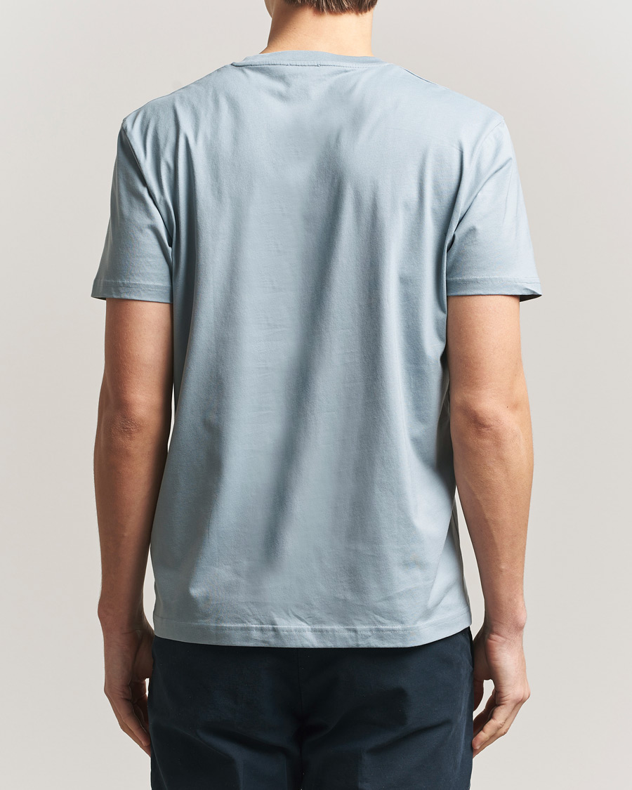 Mies | T-paidat | Sunspel | Riviera Midweight T-Shirt Stone Blue