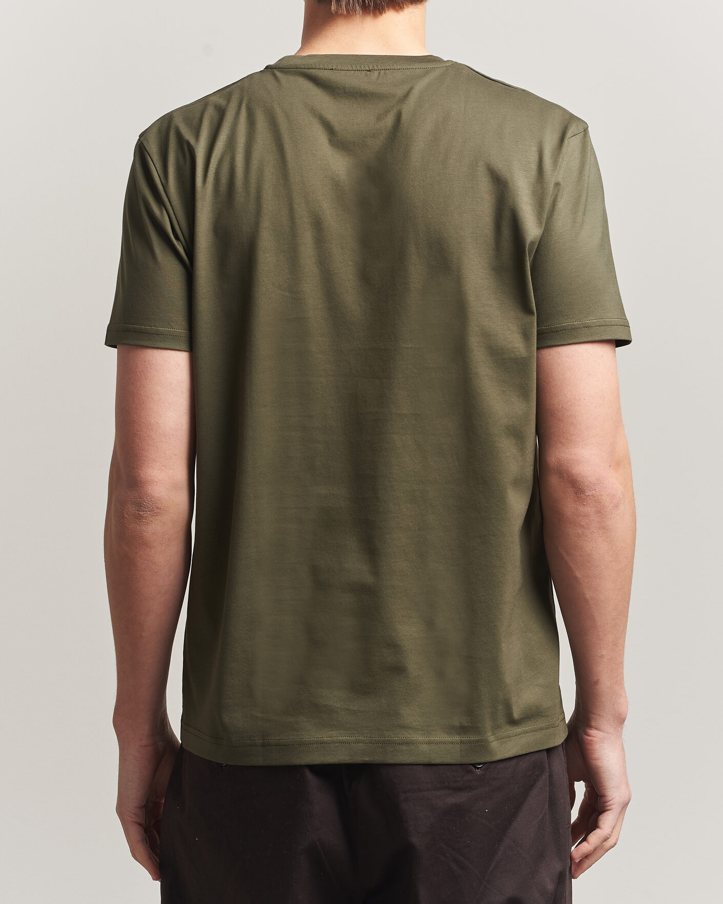 Mies | T-paidat | Sunspel | Riviera Midweight T-Shirt Deep Olive