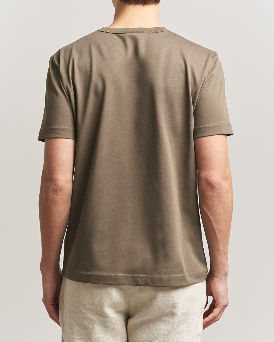 Mies | T-paidat | Sunspel | Single Jersey Supima Cotton T-Shirt Dark Cedar