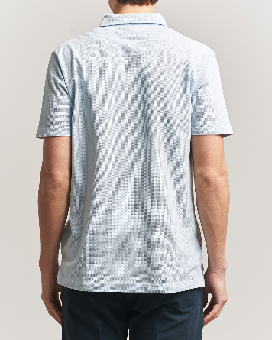 Mies | Pikeet | Sunspel | Riviera Polo Shirt Pastel Blue