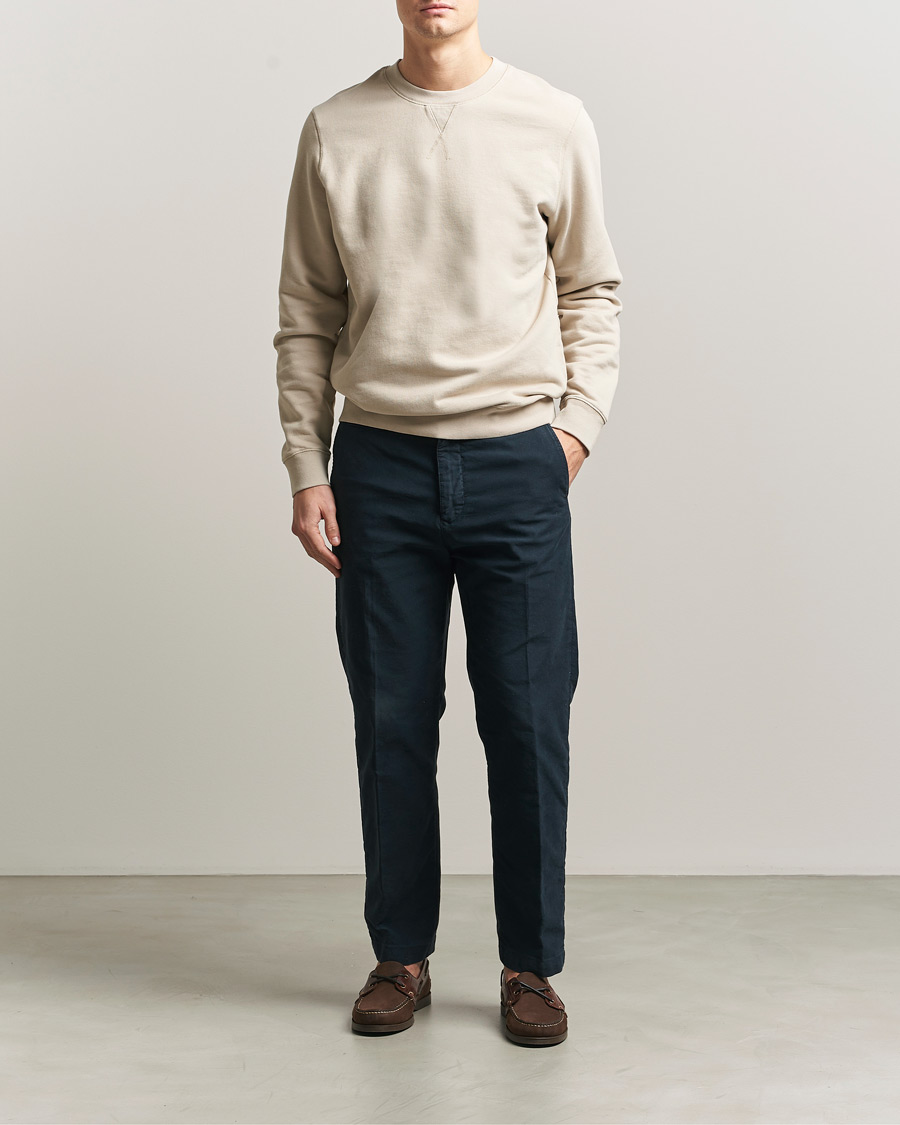Mies | Puserot | Sunspel | Loopback Sweatshirt Hazelwood