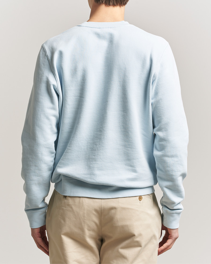 Mies | Puserot | Sunspel | Loopback Sweatshirt Pastel Blue