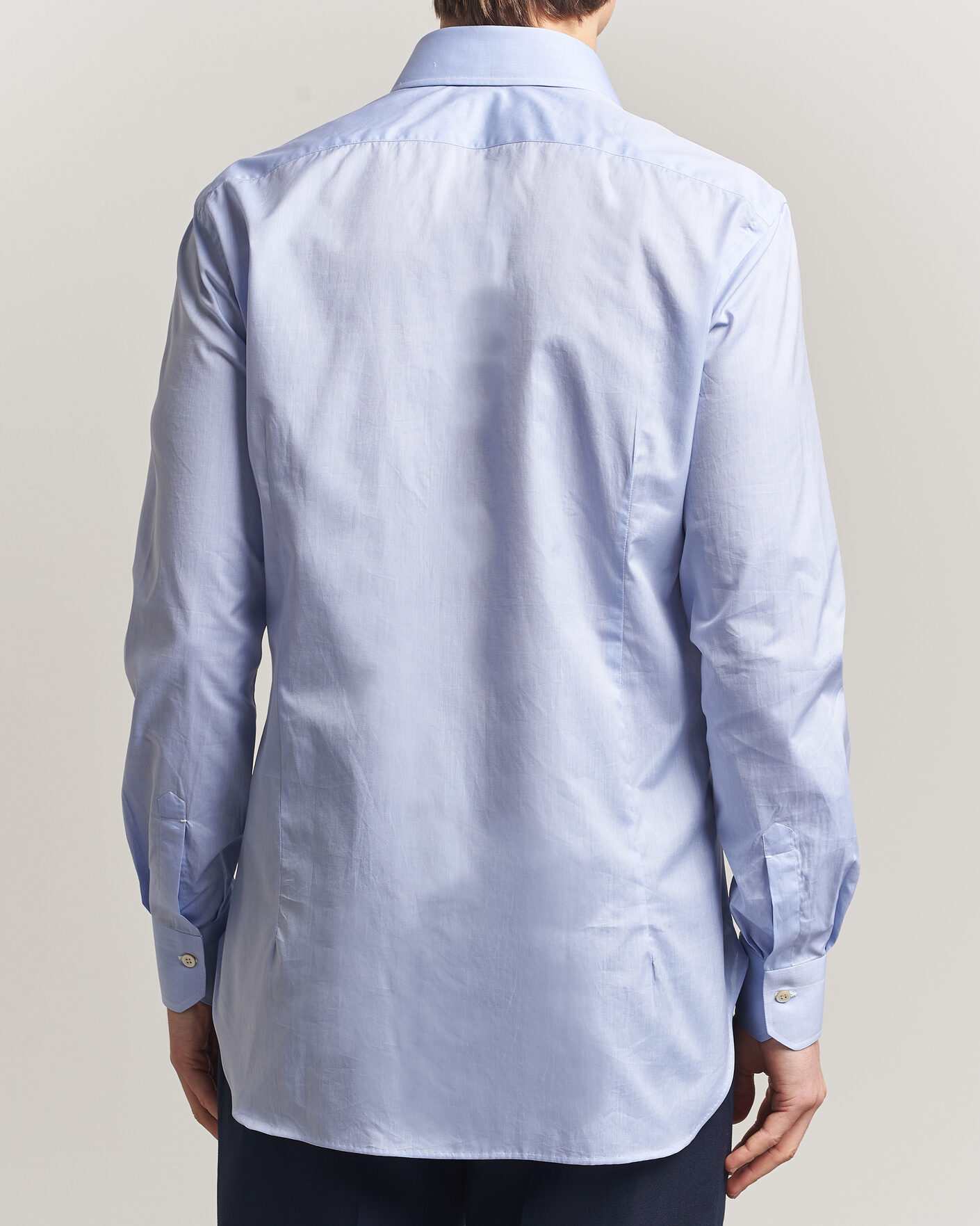 Mies | Kauluspaidat | Kiton | Slim Fit Dress Shirt Light Blue