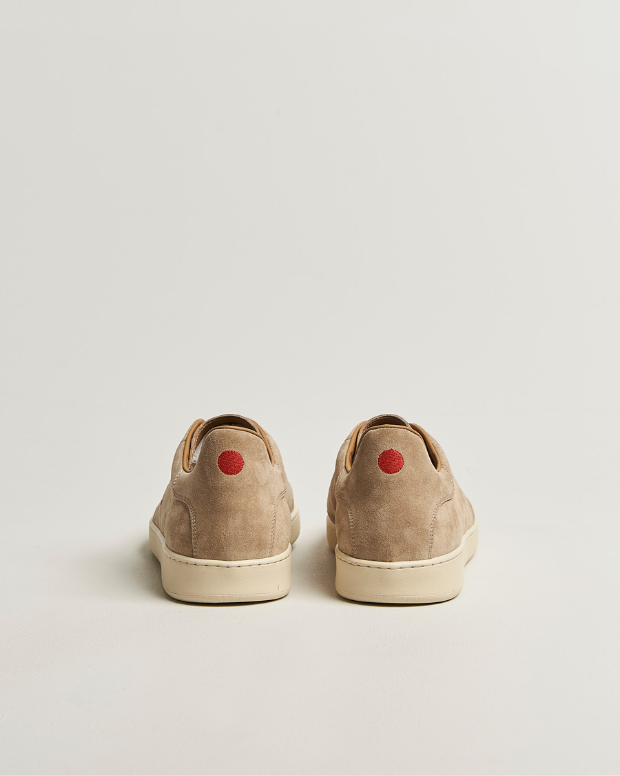 Mies | Tennarit | Kiton | Classic Suede Sneakers Sand