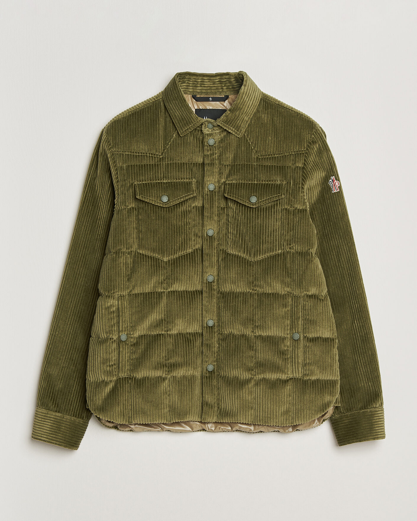 Mies | Takit | Moncler Grenoble | Gelt Corduroy Shirt Jacket Military Green