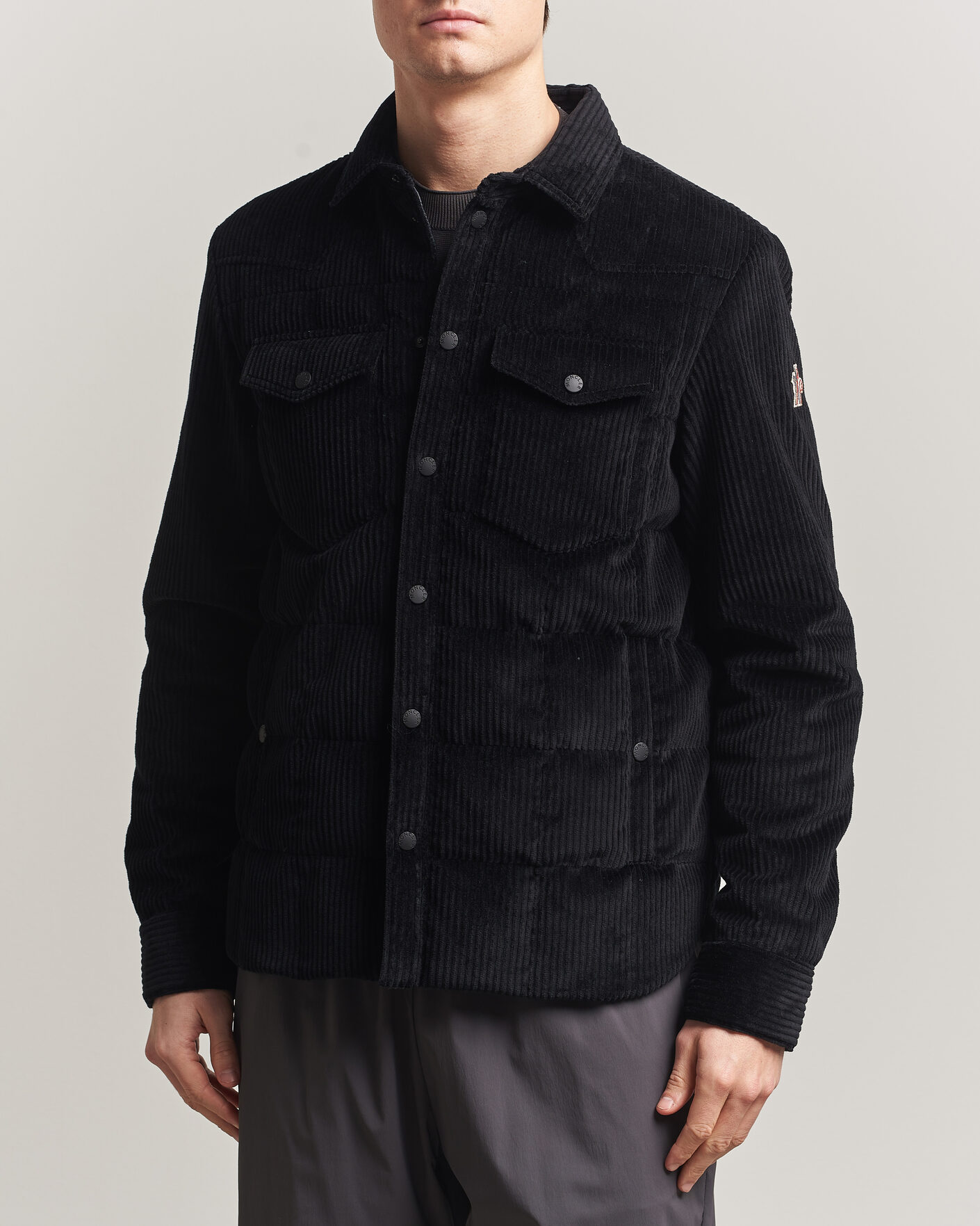 Mies | Takit | Moncler Grenoble | Gelt Corduroy Shirt Jacket Black