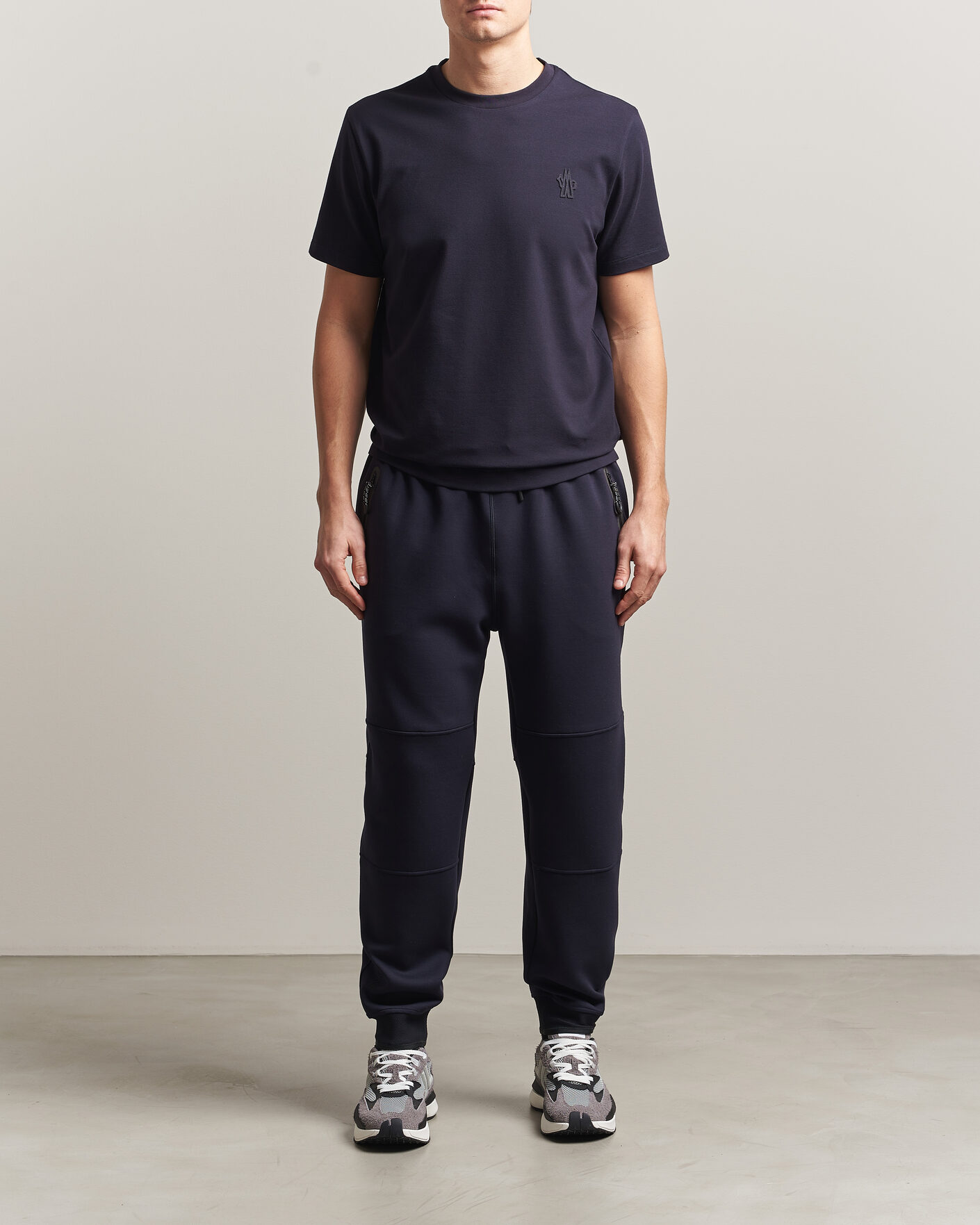 Mies | T-paidat | Moncler Grenoble | 3-Pack Logo T-Shirts White/Grey/Black