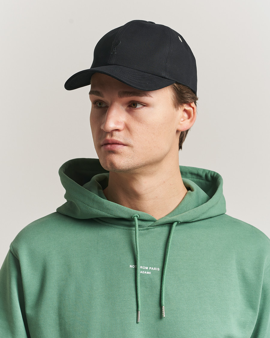 Mies | Päähineet | AMI | Black Heart Logo Cap Black