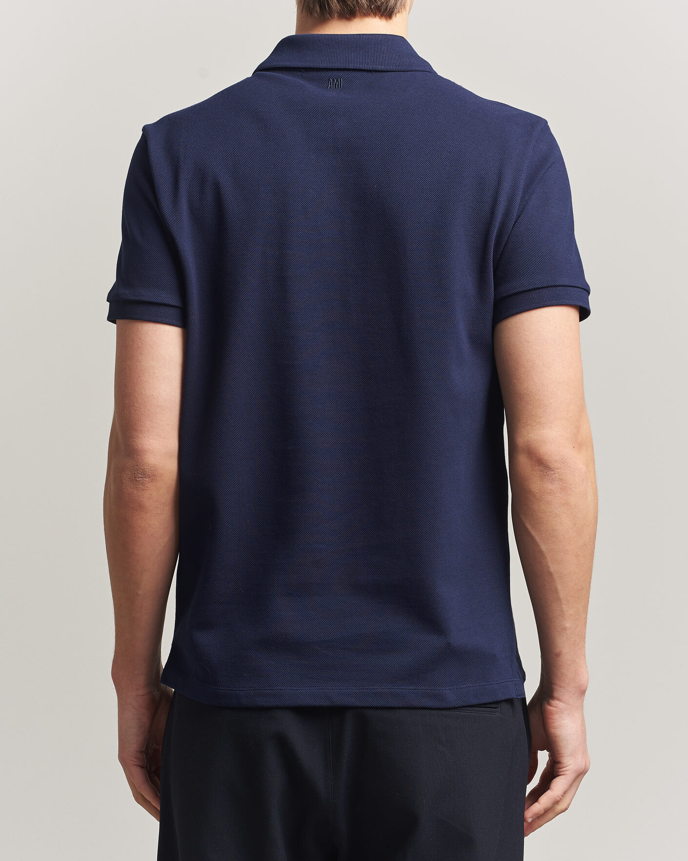 Mies | Pikeet | AMI | Heart Logo Polo Navy