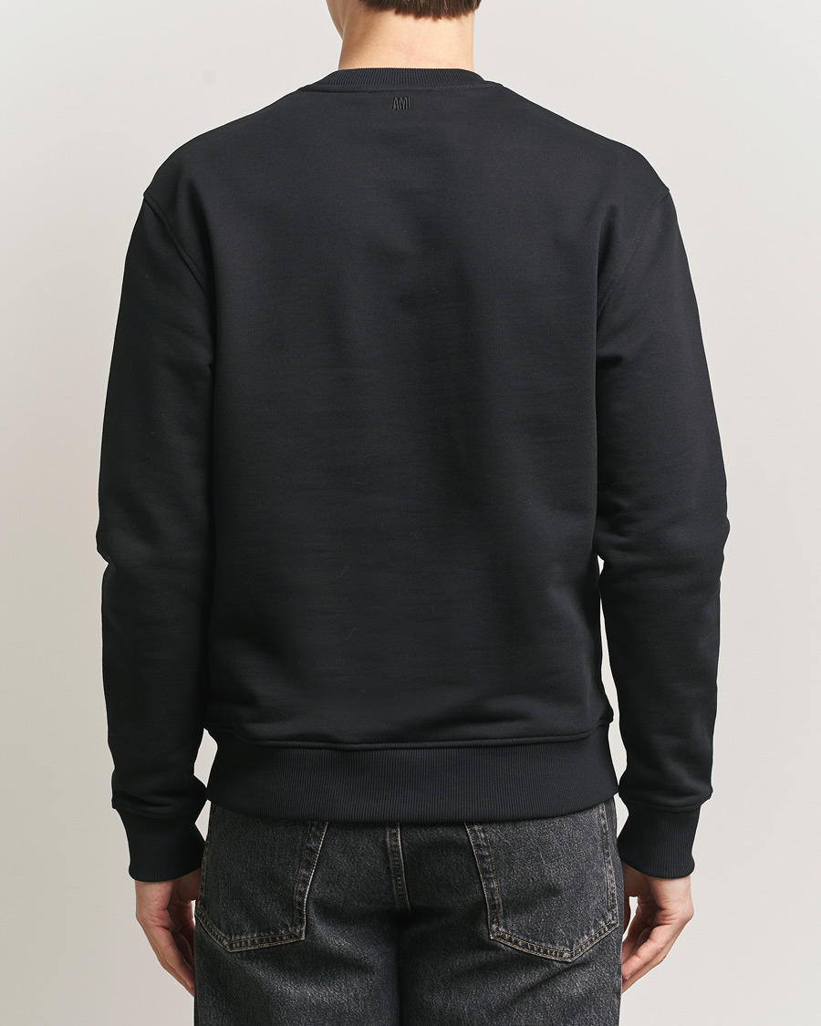 Mies | Puserot | AMI | Heart Logo Sweatshirt Black