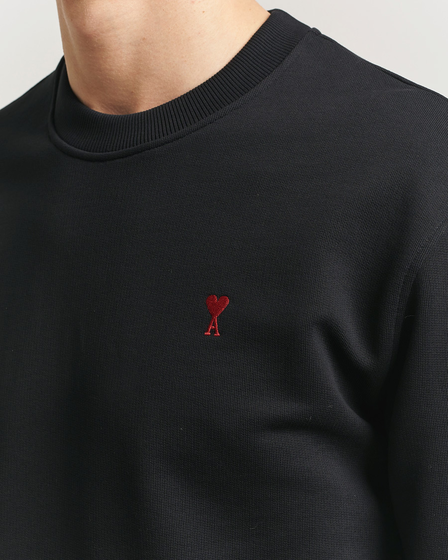 Mies | Puserot | AMI | Heart Logo Sweatshirt Black