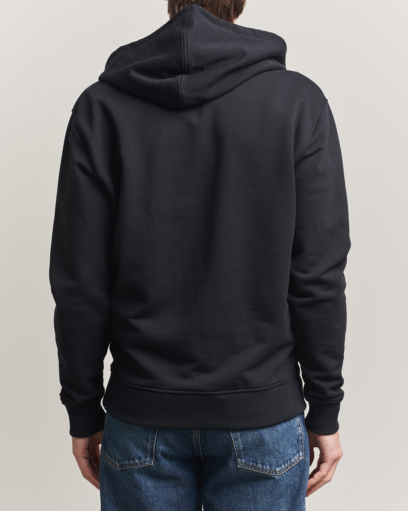 Mies | Puserot | AMI | Heart Logo Full Zip Hoodie Black