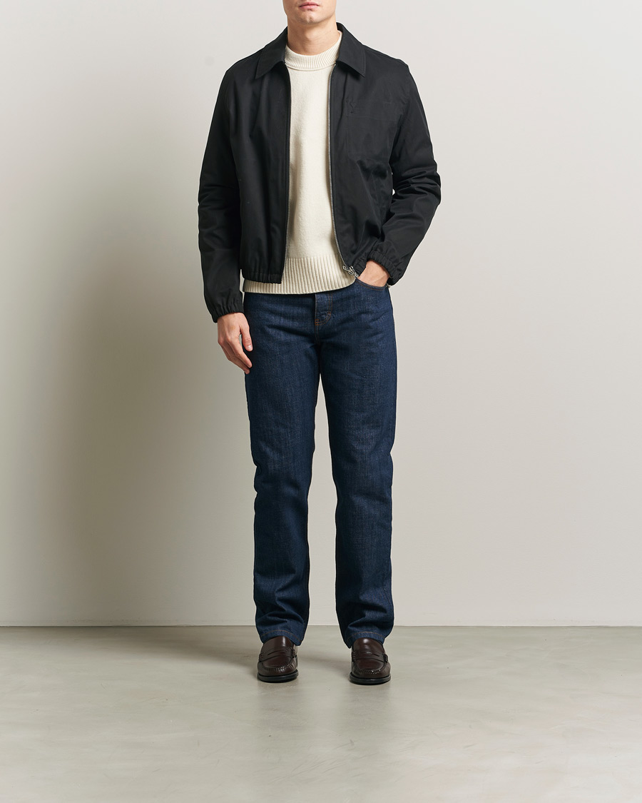 Mies | Farkut | AMI | Classic Fit Jeans Indigo
