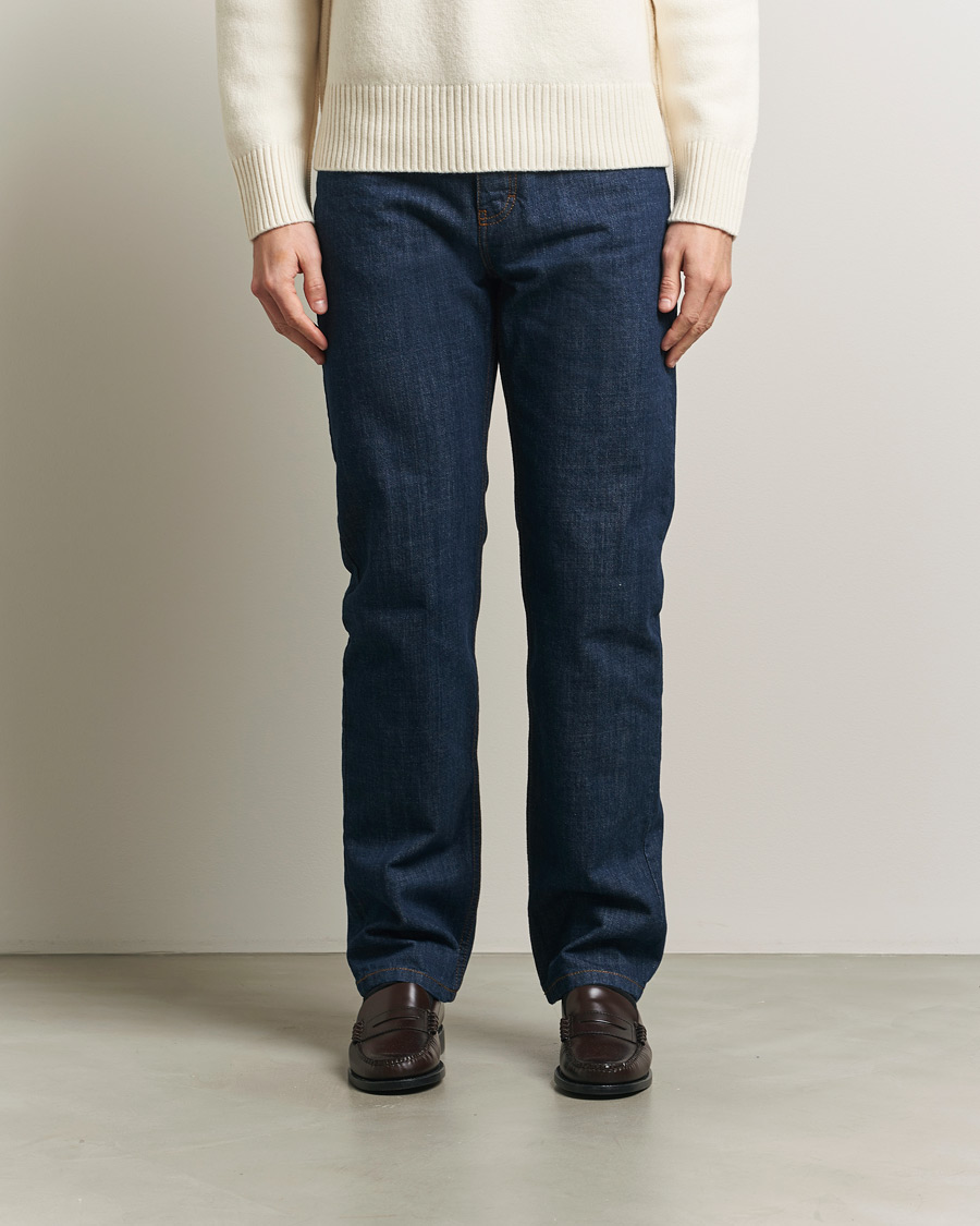 Mies | Housut | AMI | Classic Fit Jeans Indigo