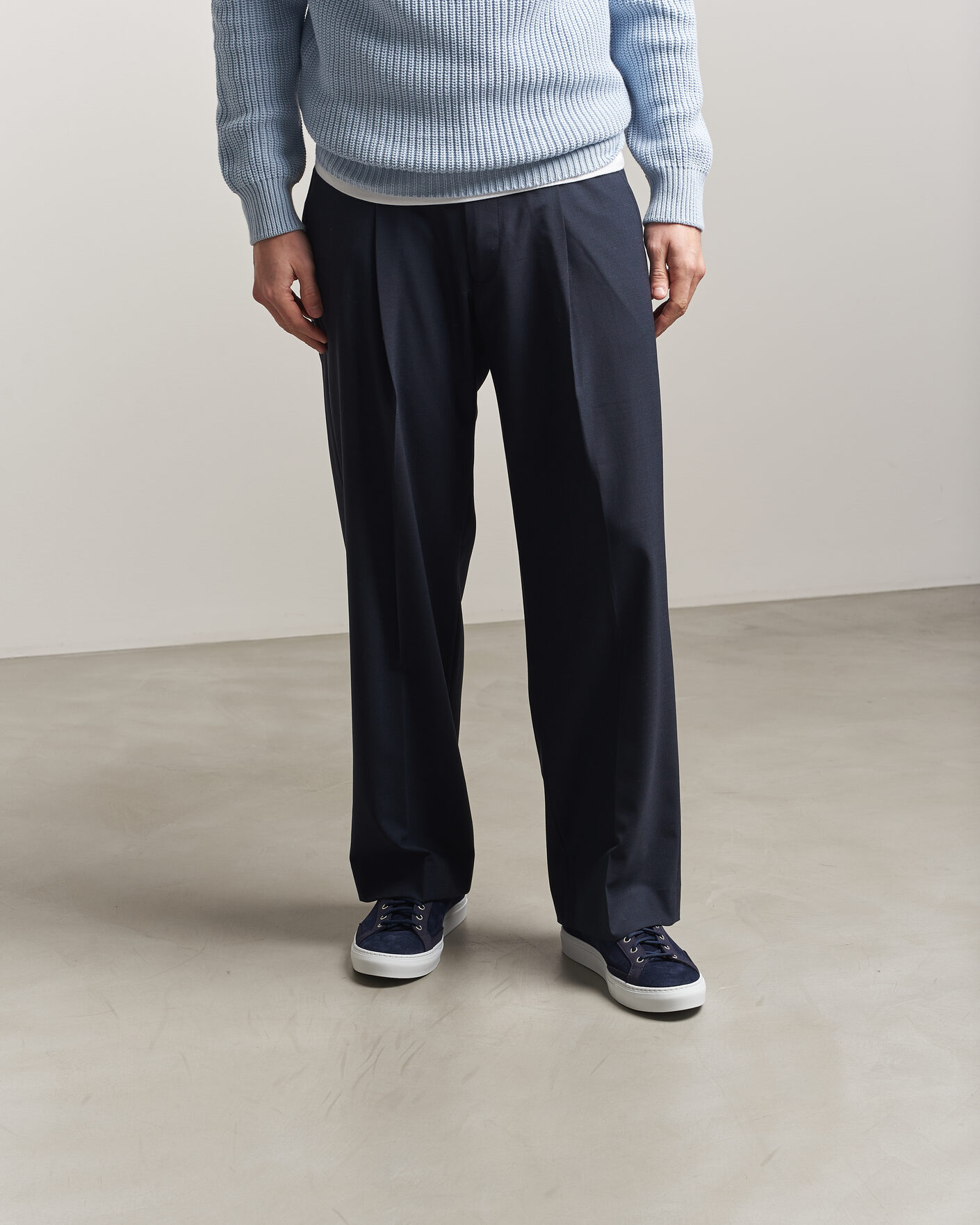 Mies | Tennarit | Diemme | Veneto Low Sneaker Navy Suede