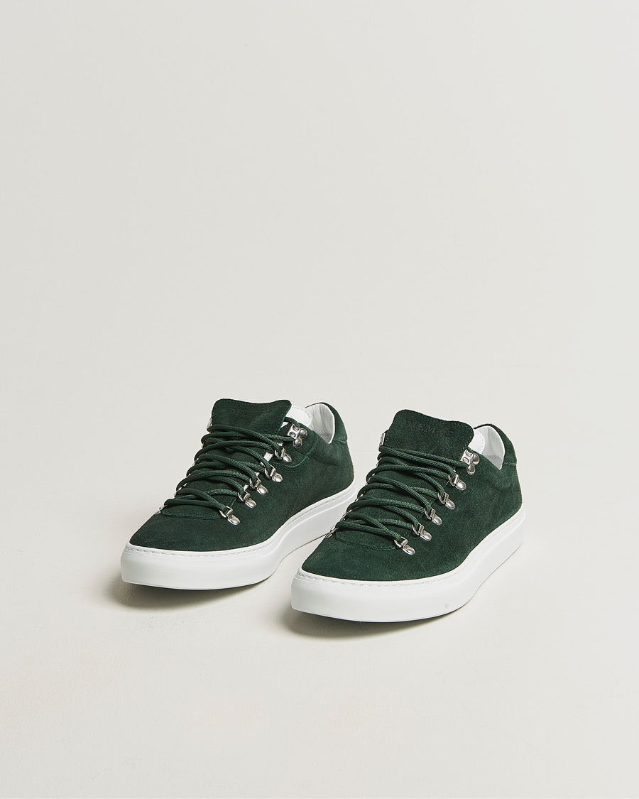 Mies | Tennarit | Diemme | Marostica Low Sneaker Bottle Green Suede