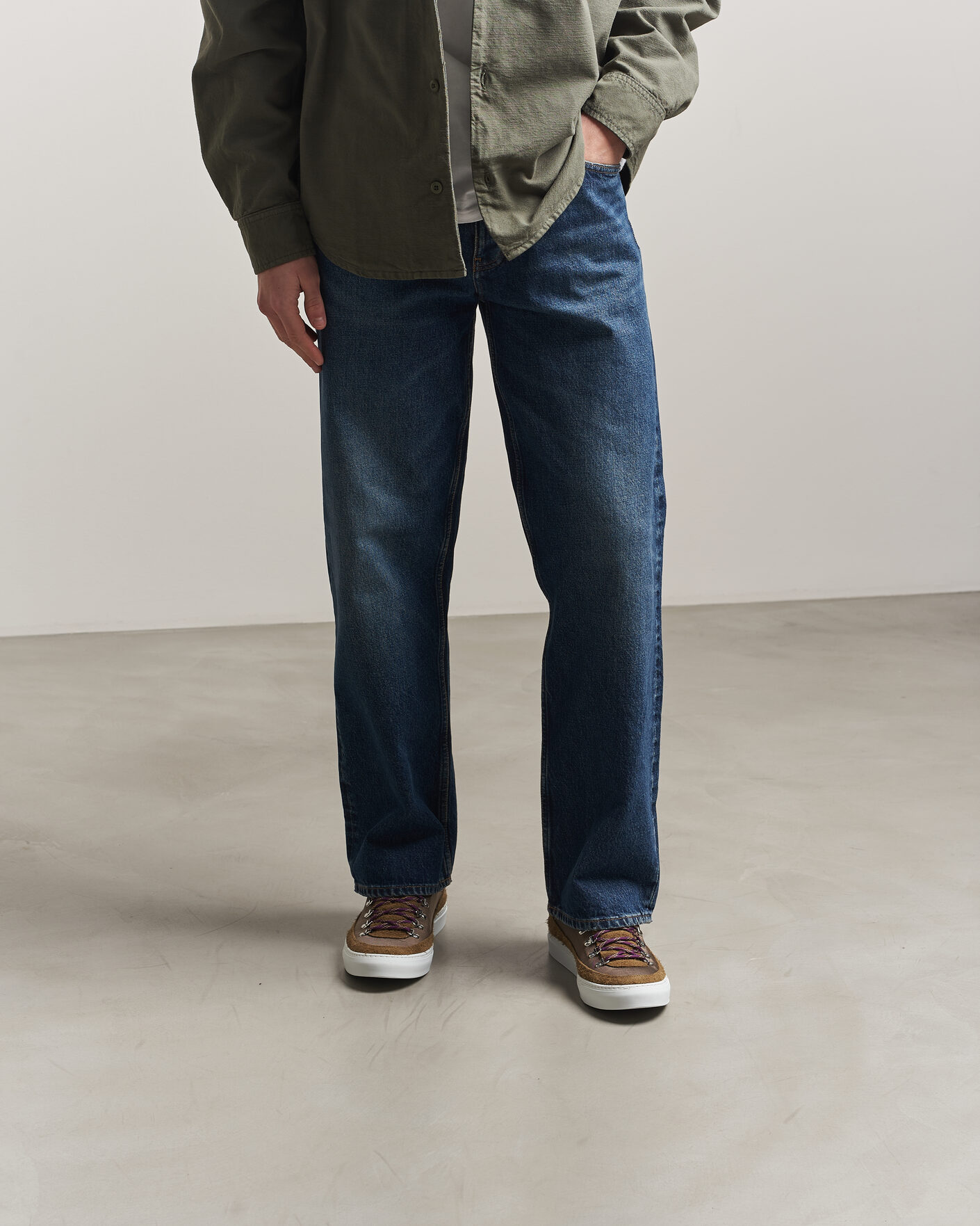 Mies | Tennarit | Diemme | Marostica Low Sport Sneaker Golden Moss Cordura