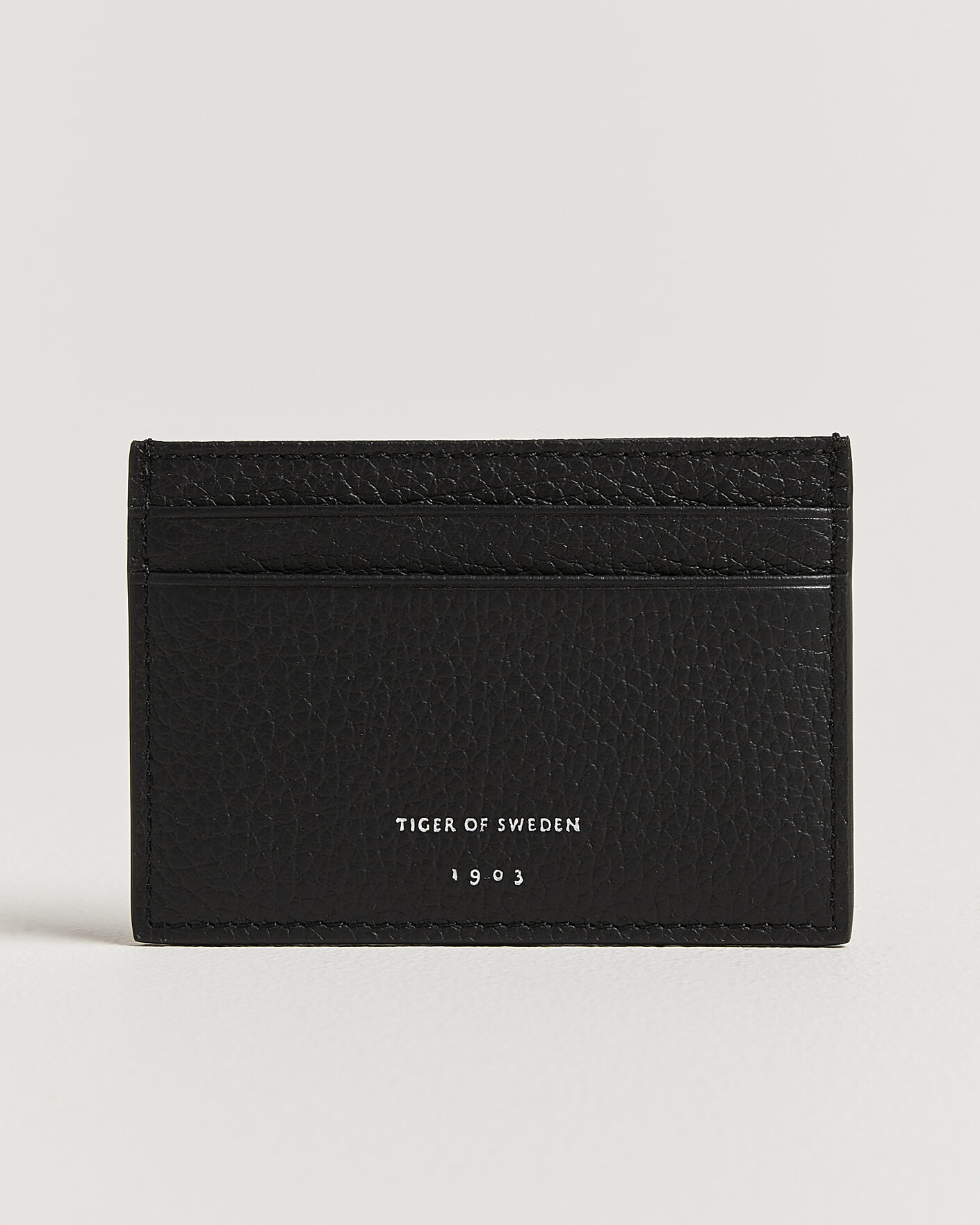 Mies | Lompakot | Tiger of Sweden | Wharf Leather Card Holder Black