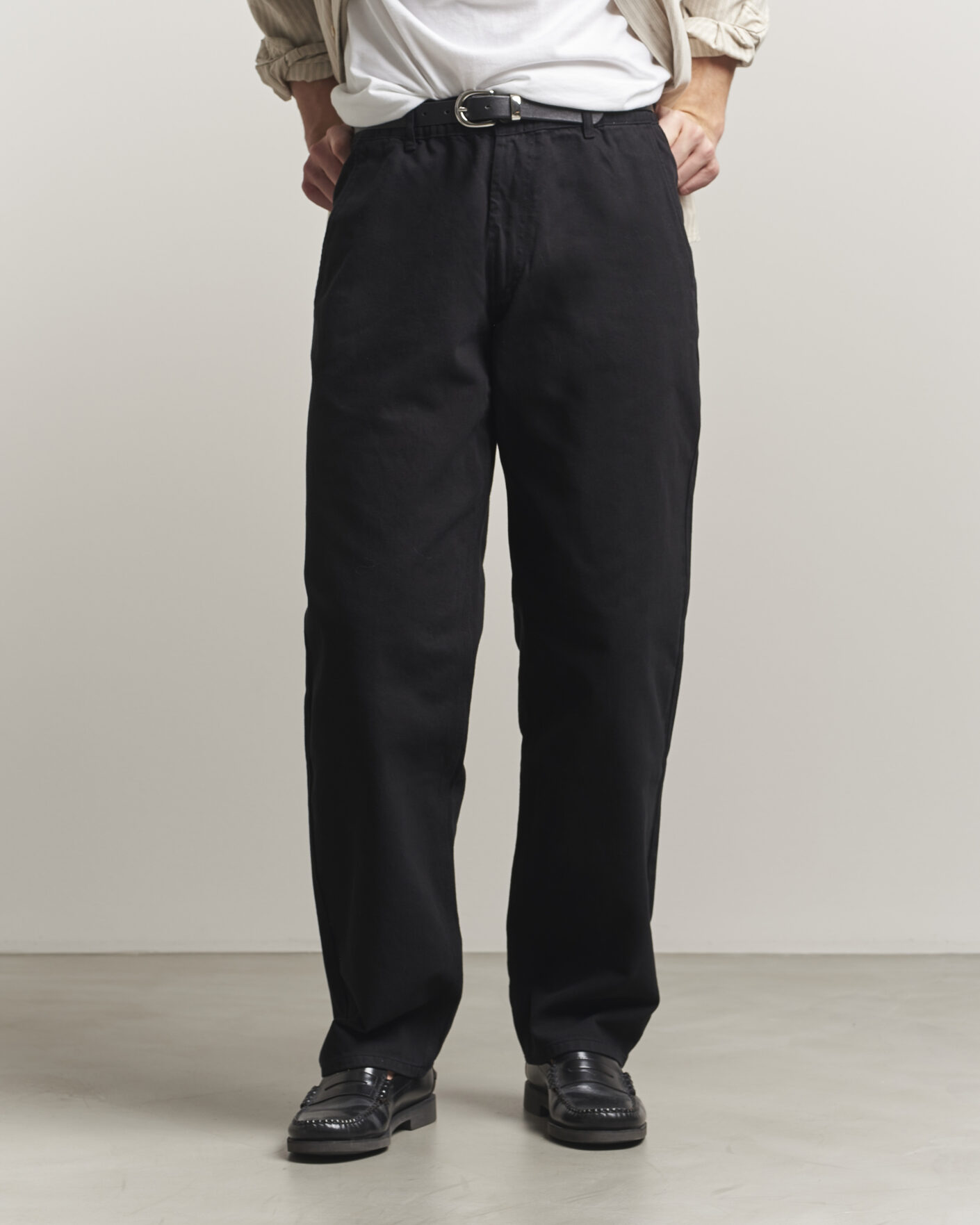 Mies | Housut | Forét | Clay Twill Pants Black