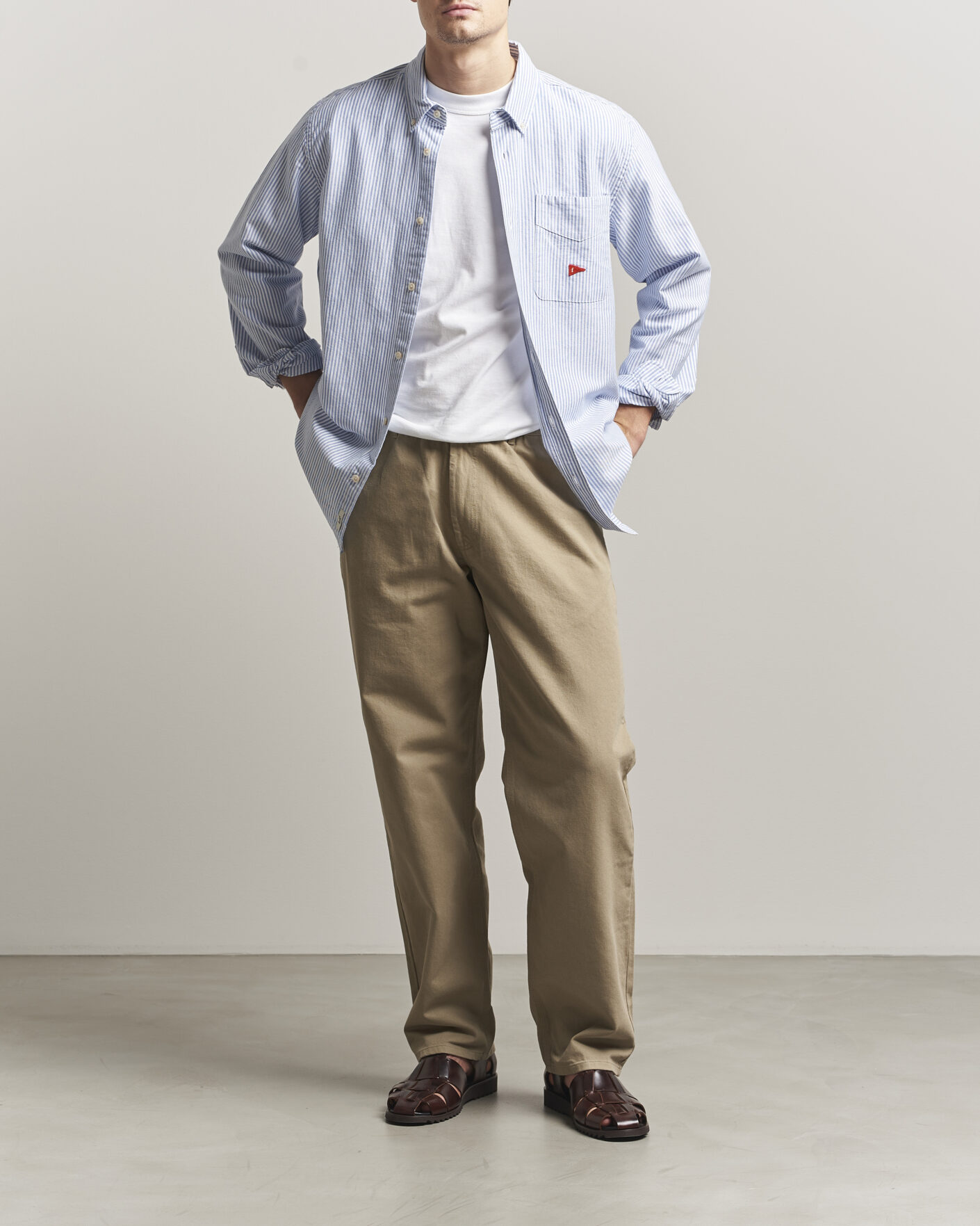 Mies | Housut | Forét | Clay Twill Pants Khaki