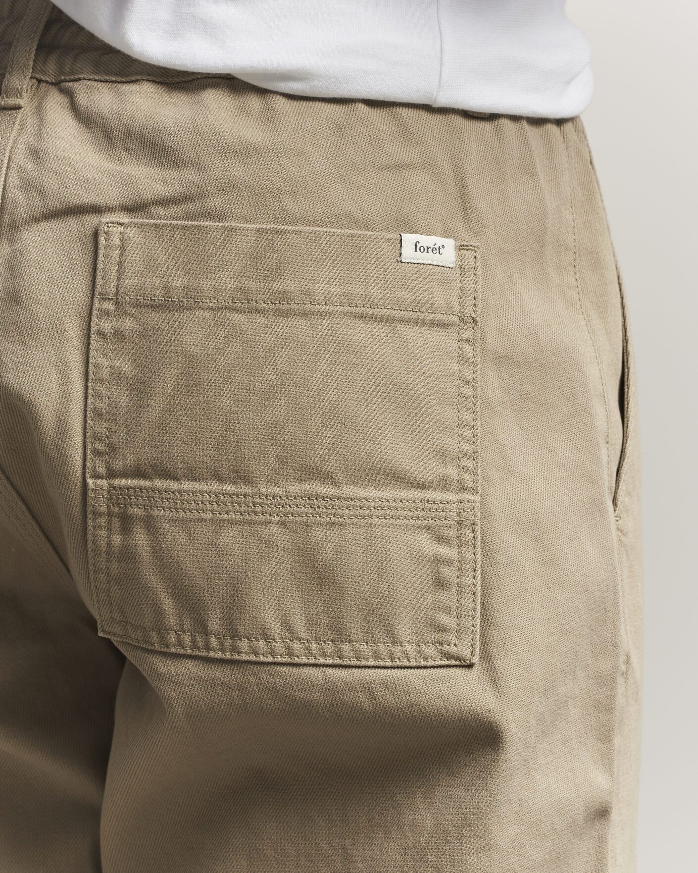 Mies | Housut | Forét | Clay Twill Pants Khaki