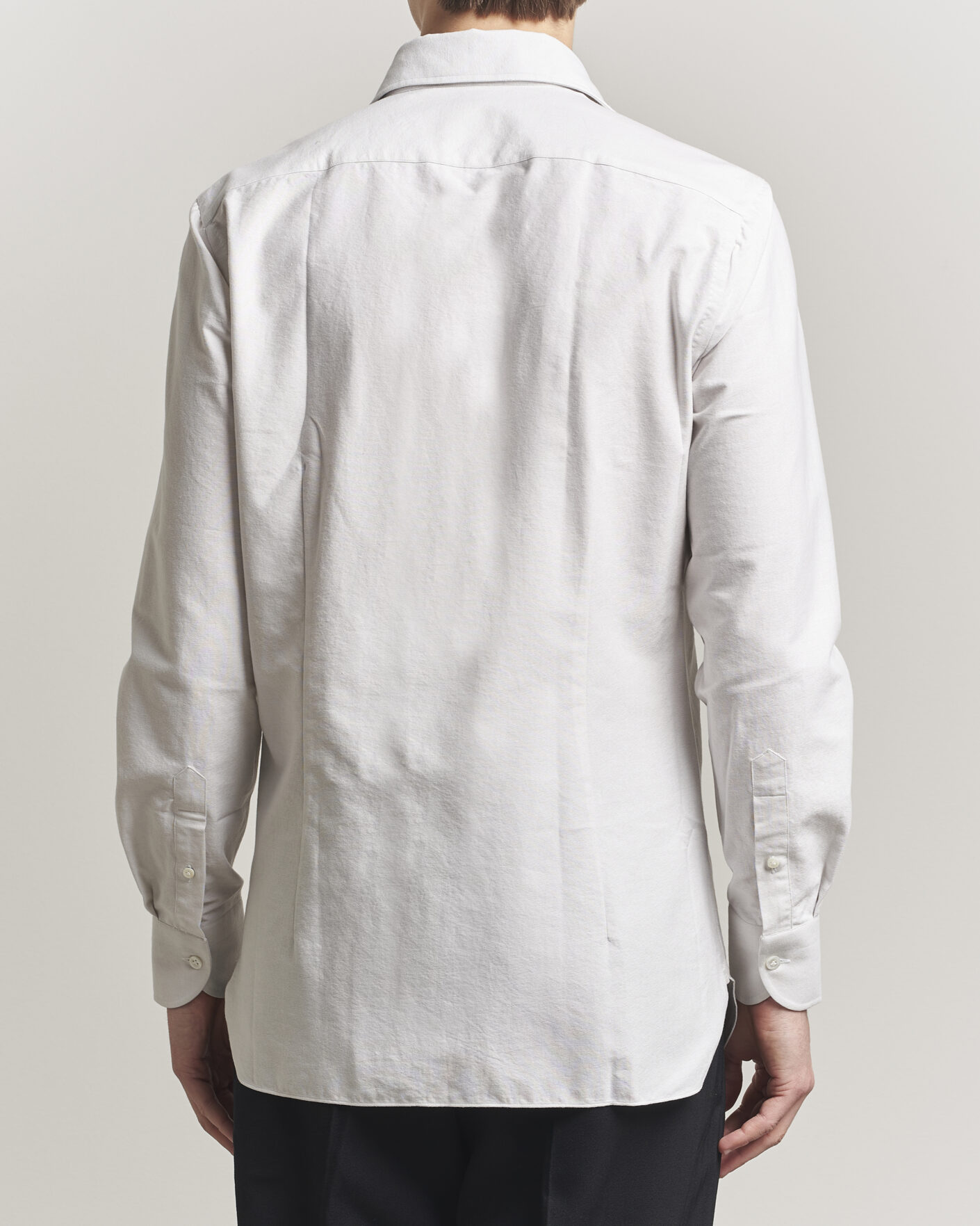 Mies | Kauluspaidat | 100Hands | Washed Oxford Shirt Grey