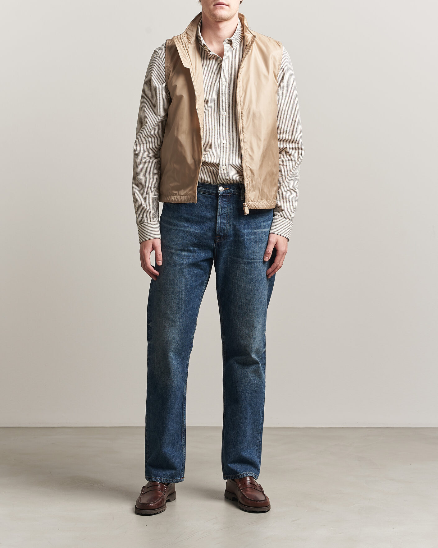 Mies | Ulkoliivit | Aspesi | Vernes Nylon Gilet Beige