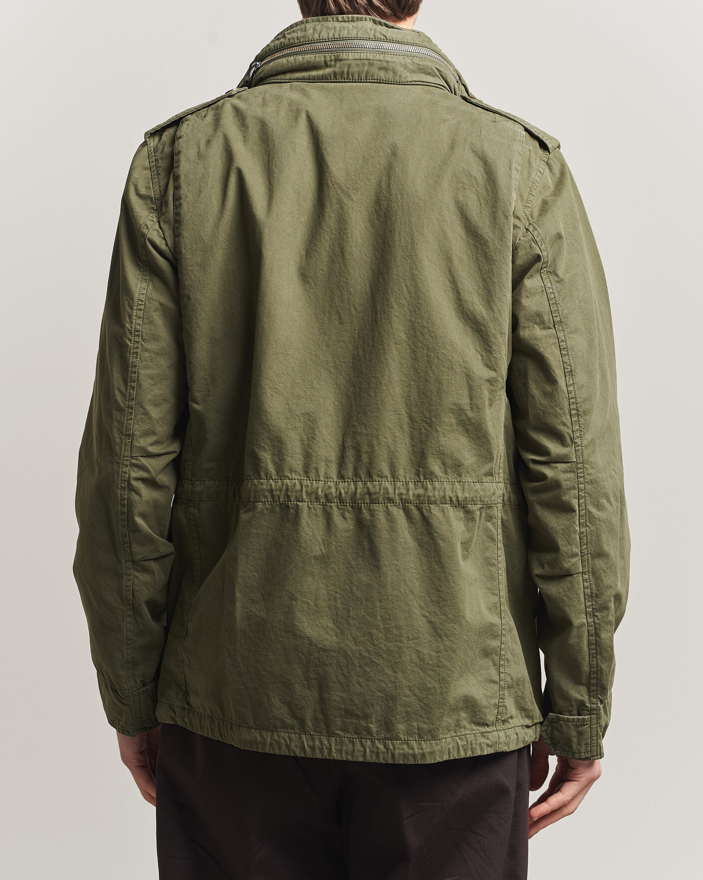 Mies | Takit | Aspesi | Washed Cotton Field Jacket Military