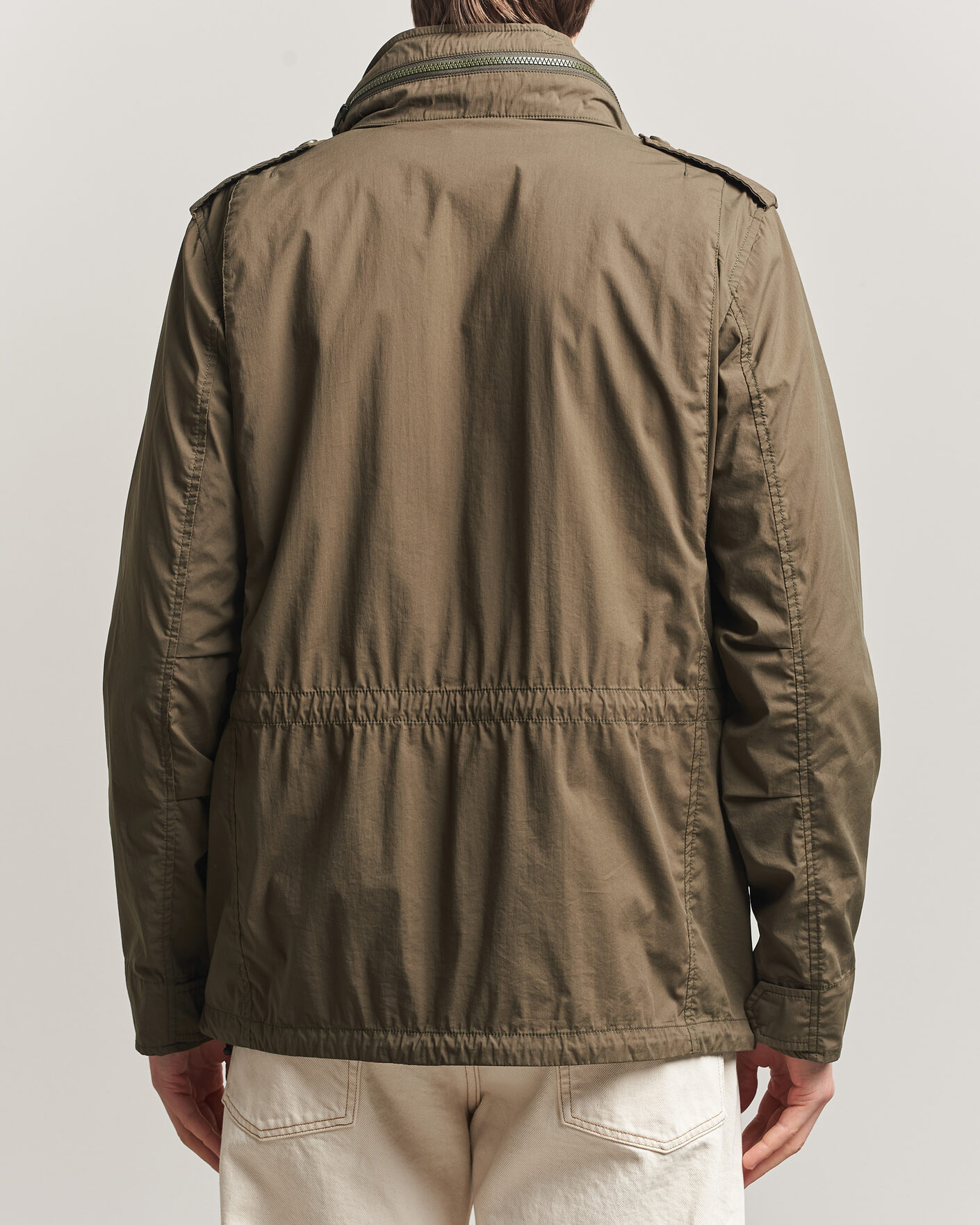 Mies | Takit | Aspesi | Lightweight Cotton Field Jacket Military