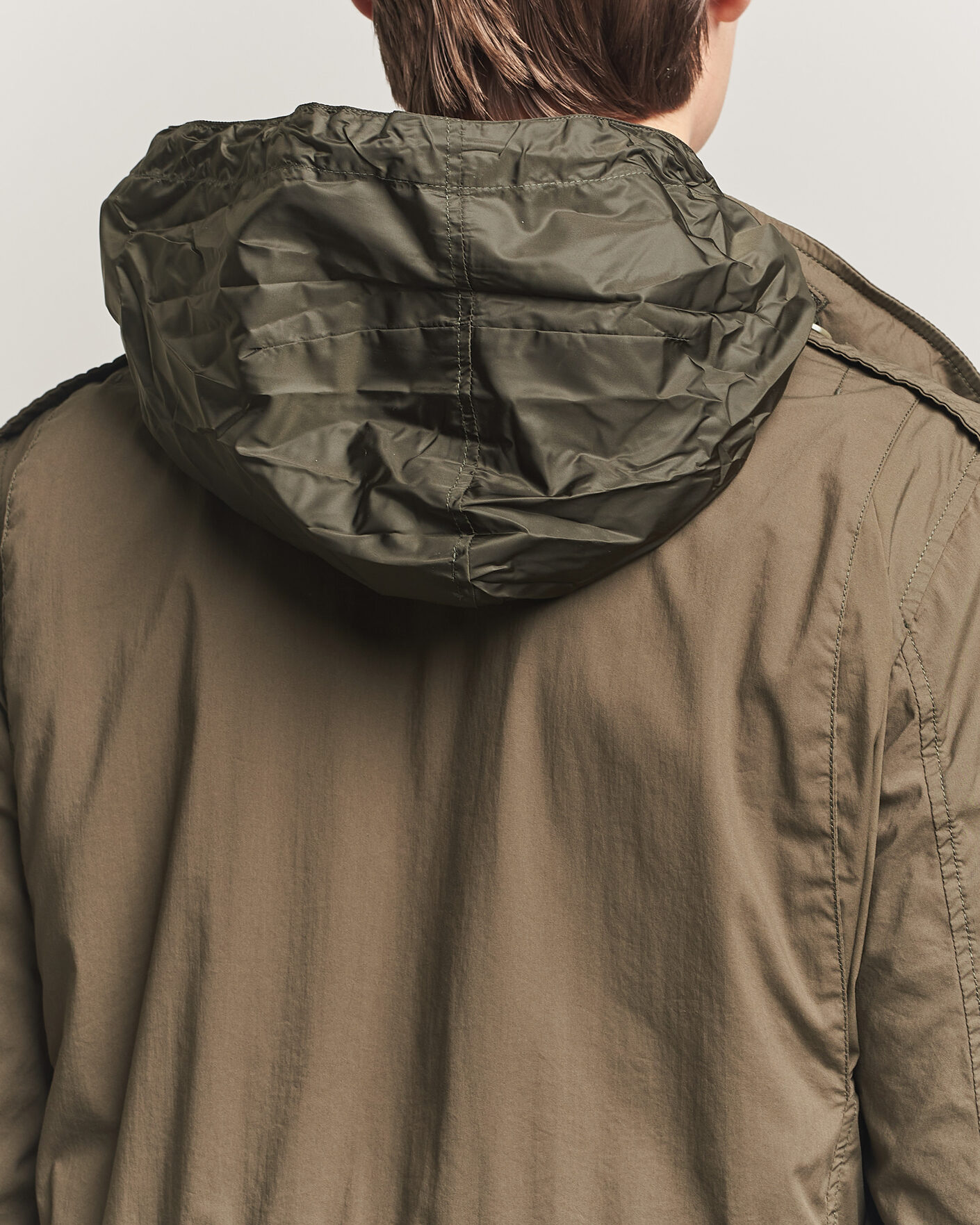 Mies | Takit | Aspesi | Lightweight Cotton Field Jacket Military