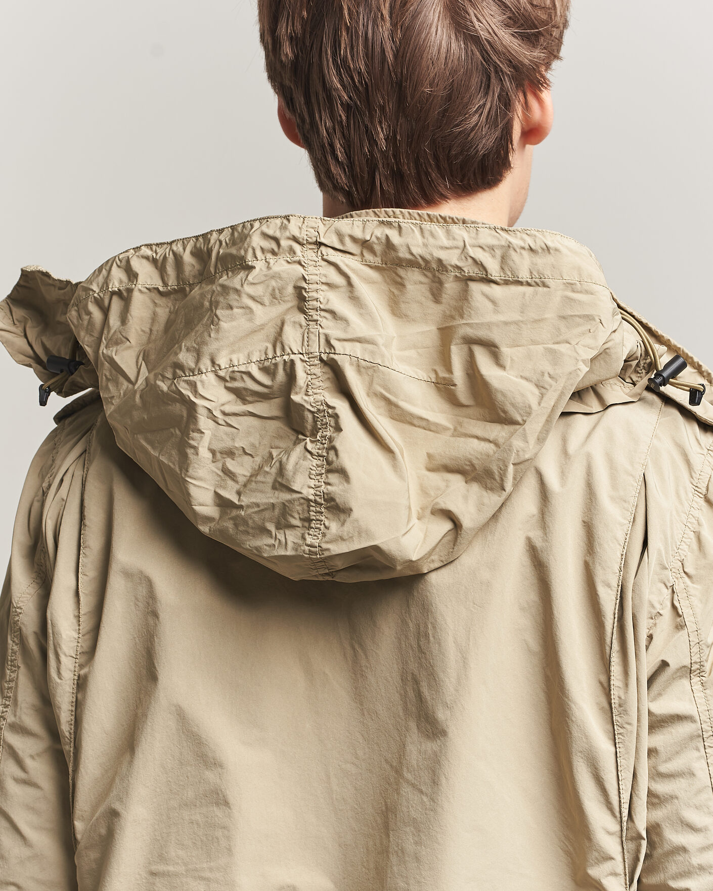 Mies | Takit | Aspesi | Garment Dyed Field Jacket Sand