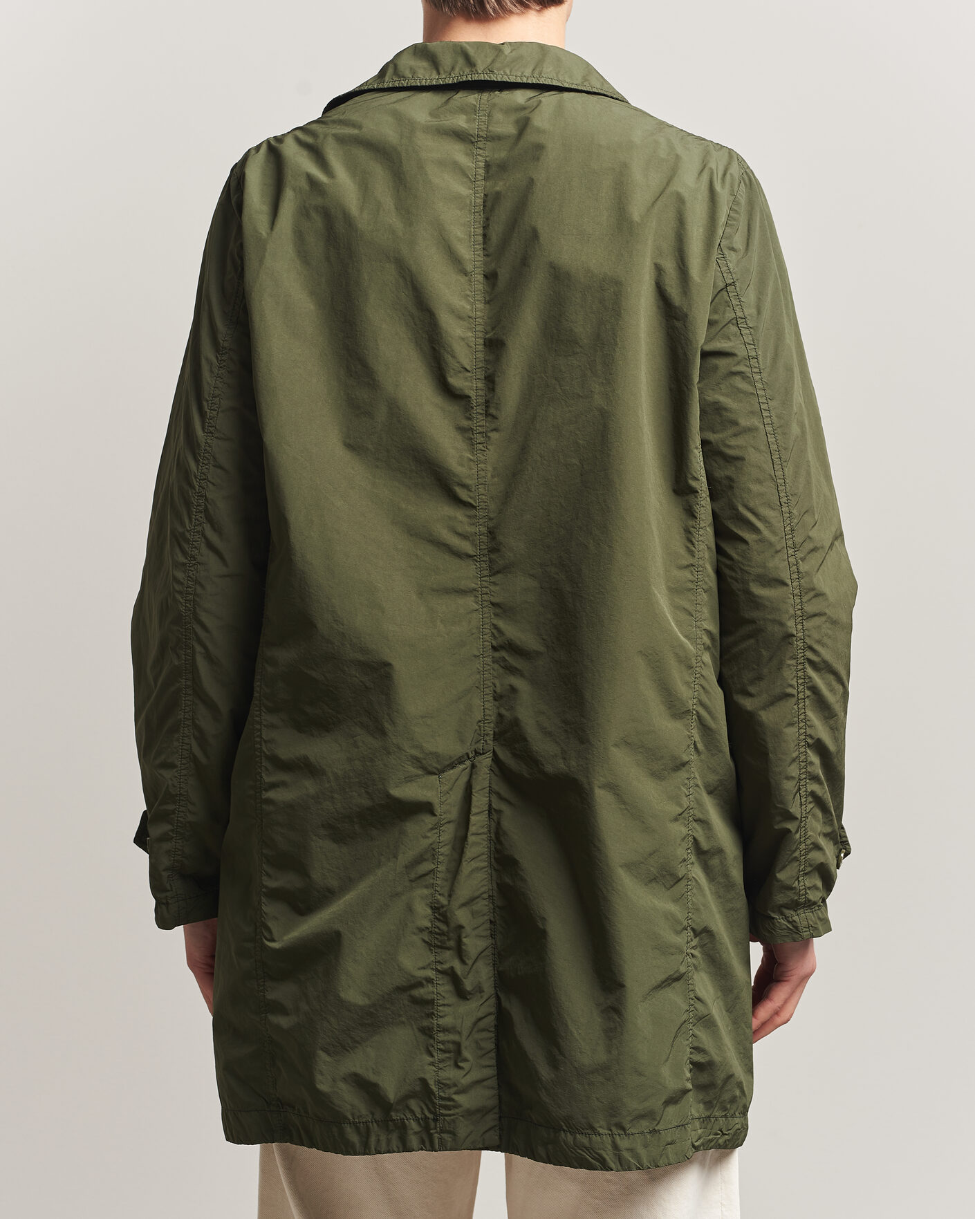 Mies | Takit | Aspesi | Garment Dyed Lemon Coat Military