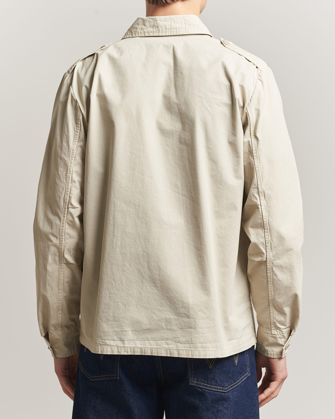 Mies | Takit | Aspesi | Cotton Field Shirt Sand
