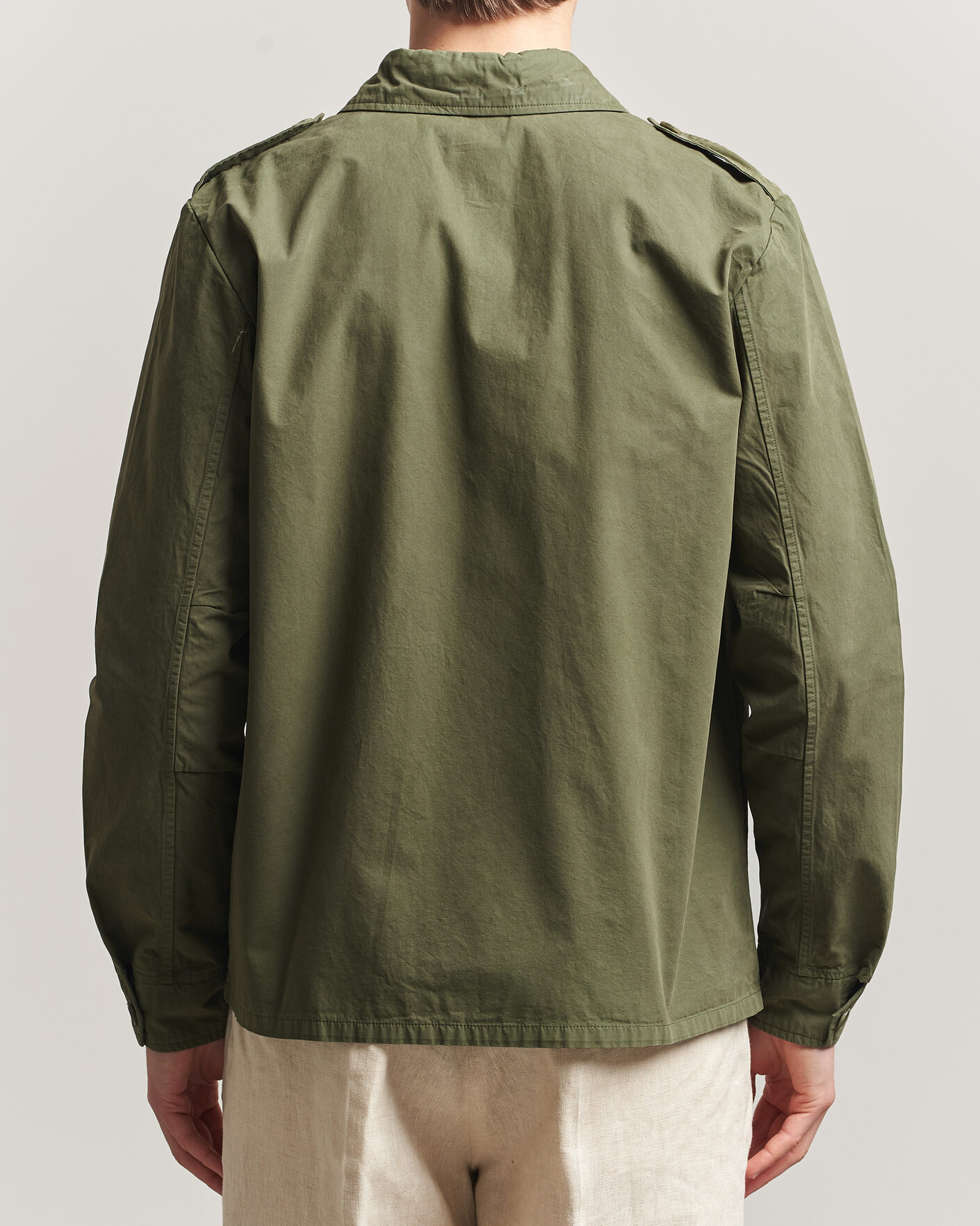 Mies | Takit | Aspesi | Cotton Field Shirt Olive