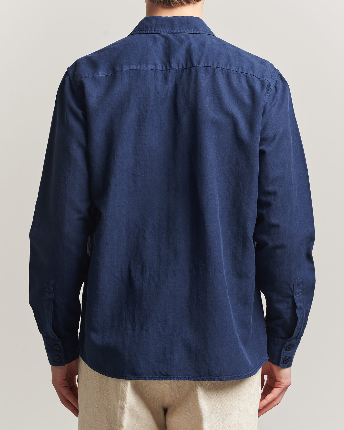 Mies | Kauluspaidat | Aspesi | Double Pocket Overshirt Navy