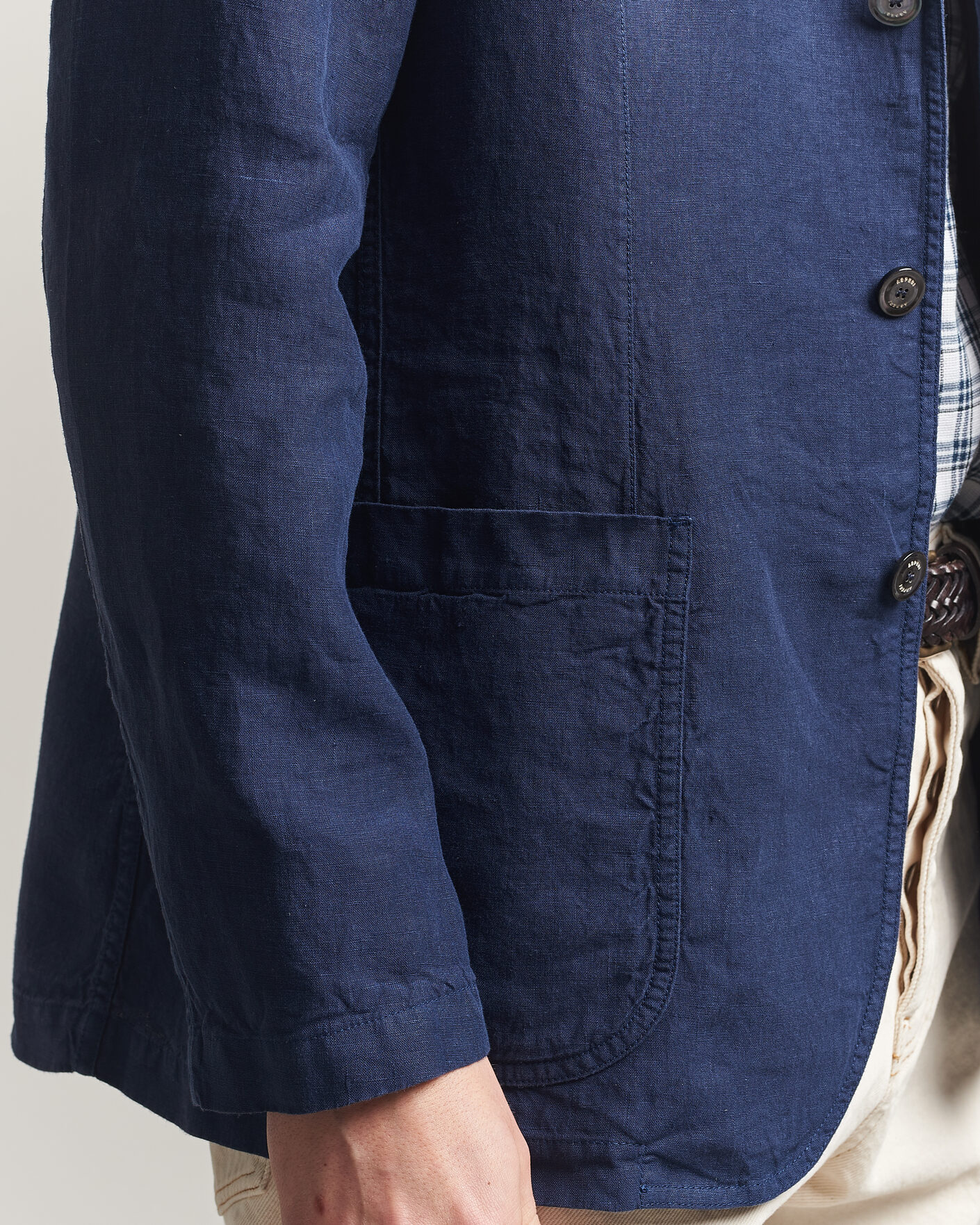 Mies | Pikkutakit | Aspesi | Samuraki Linen Blazer Navy