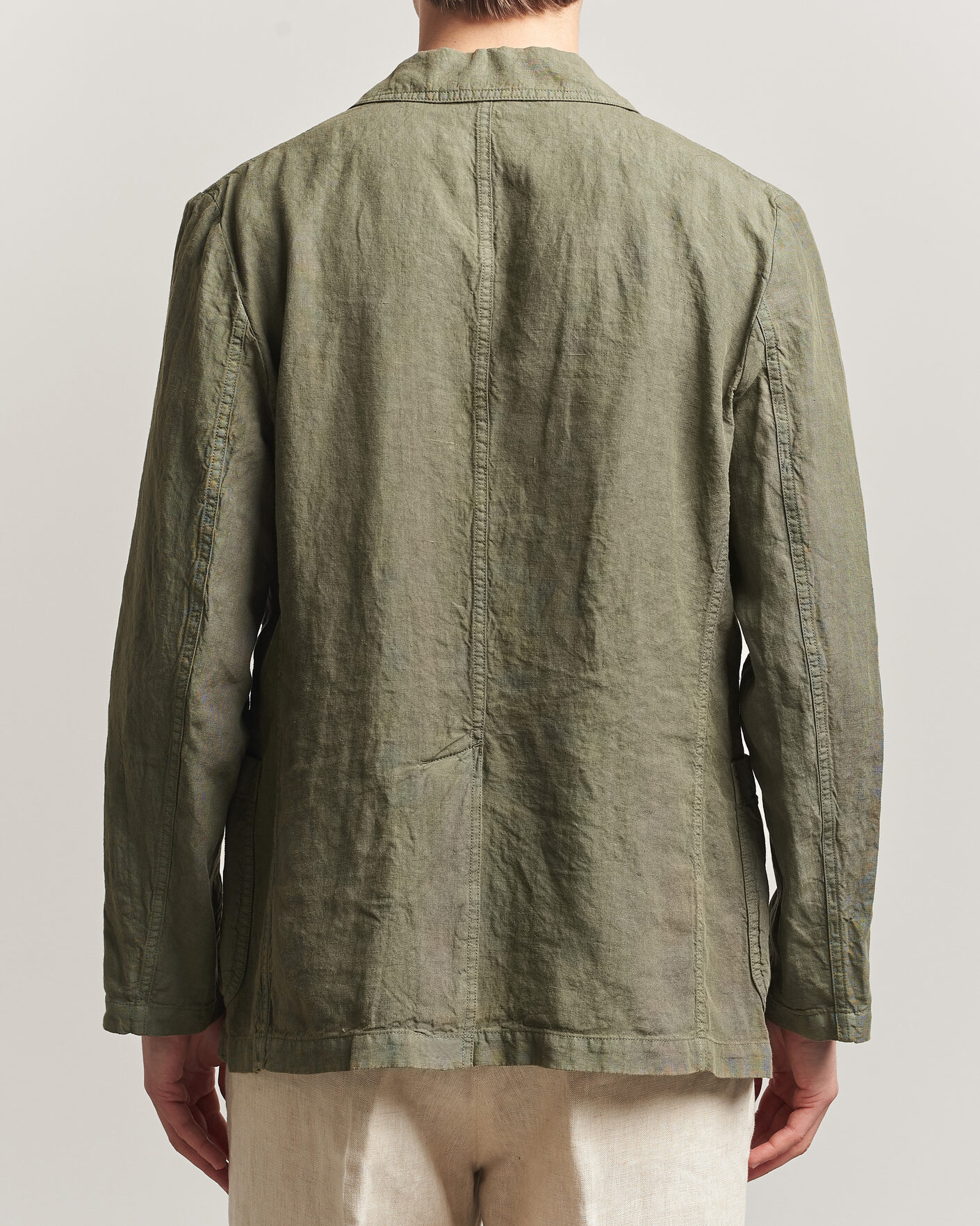 Mies | Pikkutakit | Aspesi | Samuraki Linen Blazer Military