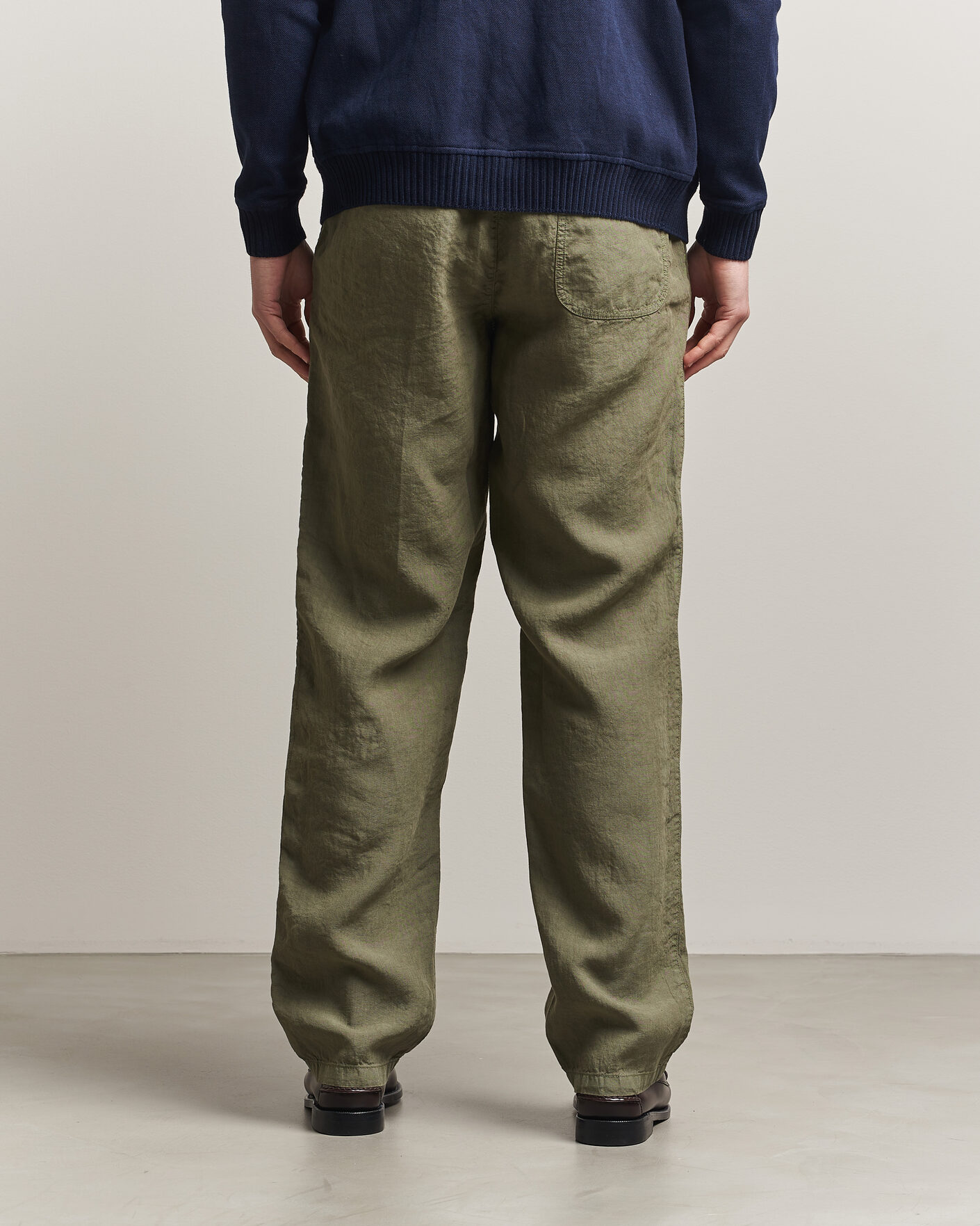 Mies | Housut | Aspesi | Ventura Linen Pants Military