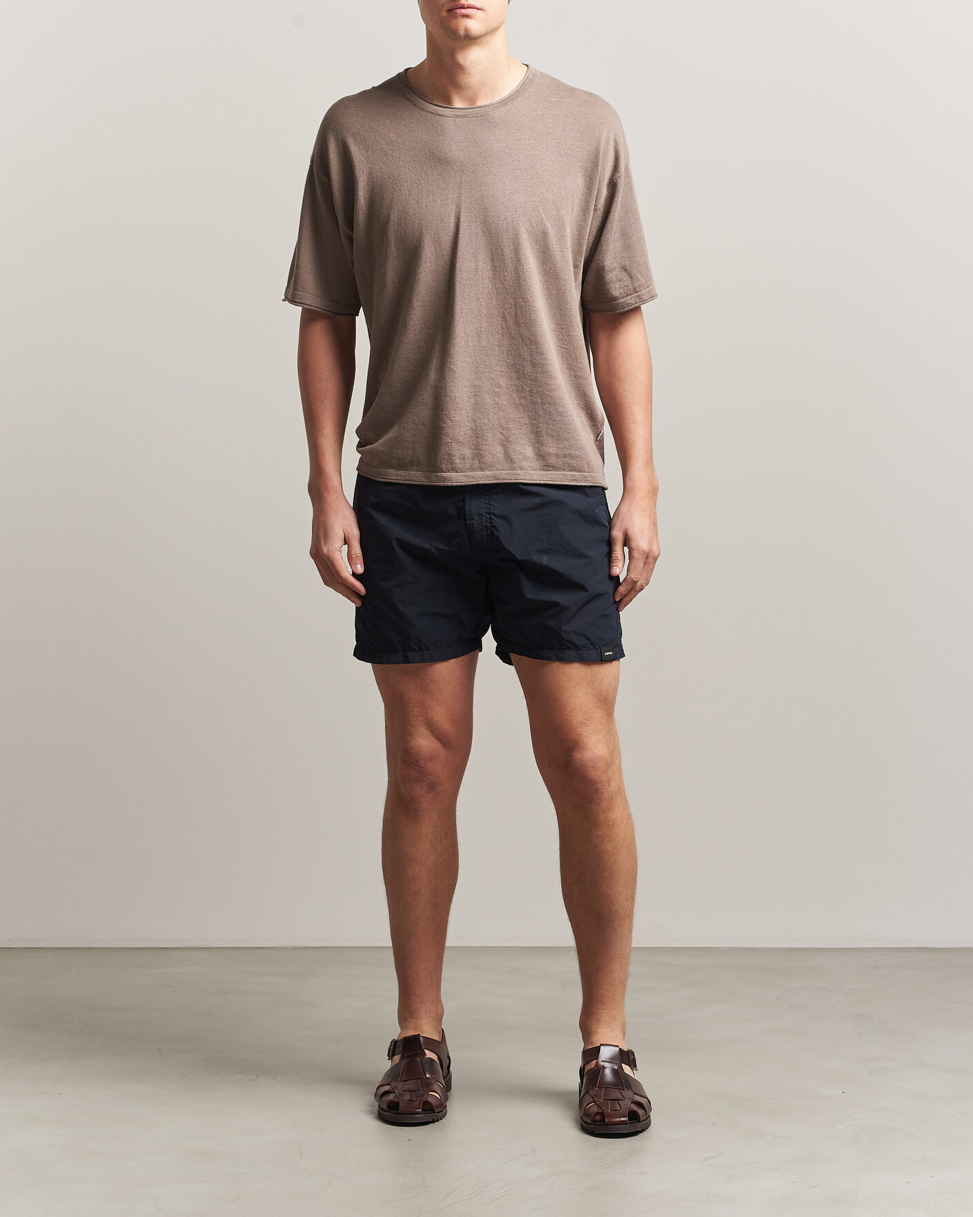 Mies | Uimahousut | Aspesi | Caprese Nylon Swim Trunks Navy