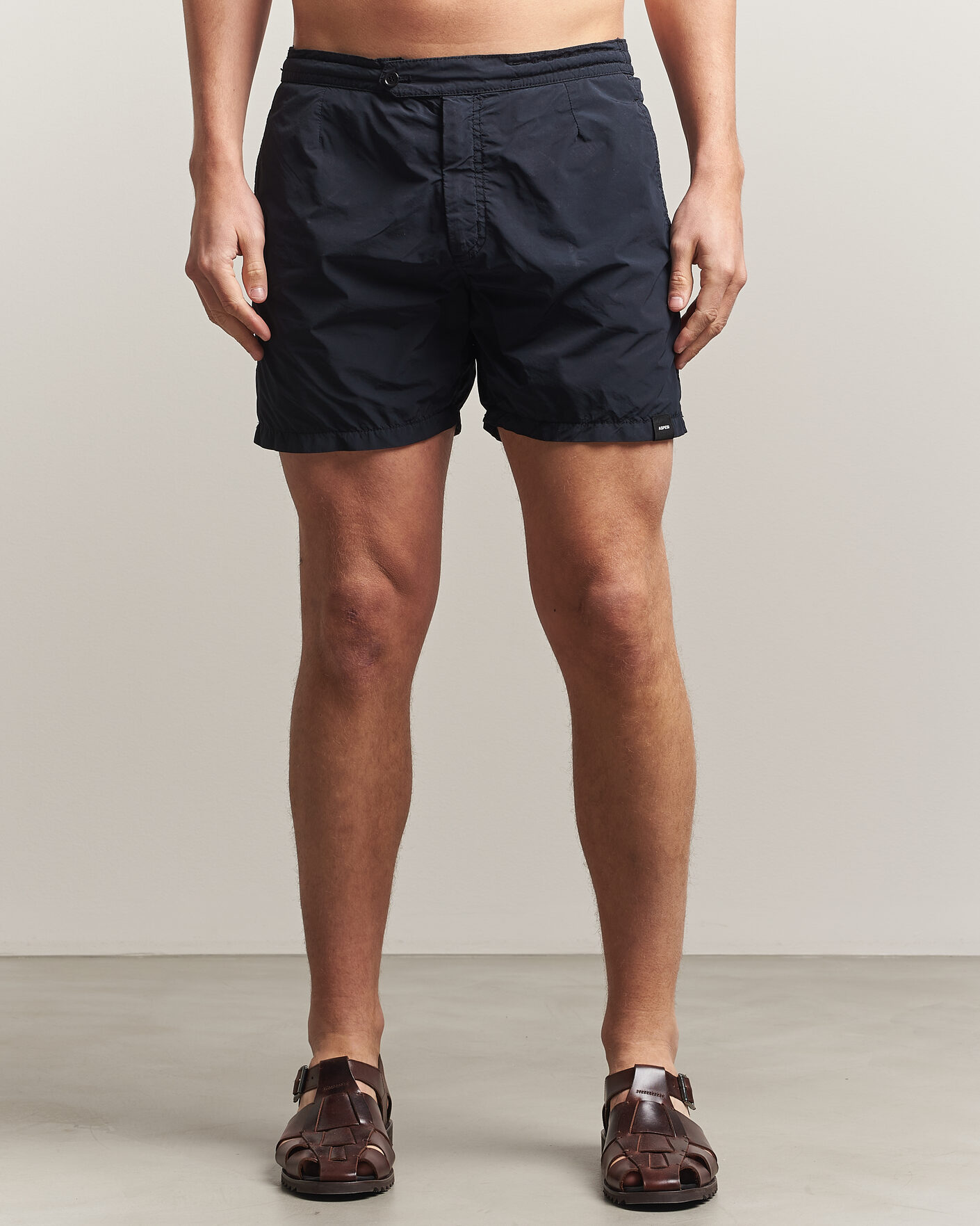 Mies | Uimahousut | Aspesi | Caprese Nylon Swim Trunks Navy