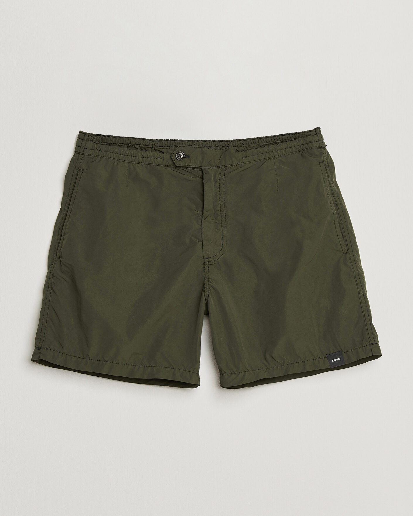 Mies | Uimahousut | Aspesi | Caprese Nylon Swim Trunks Military