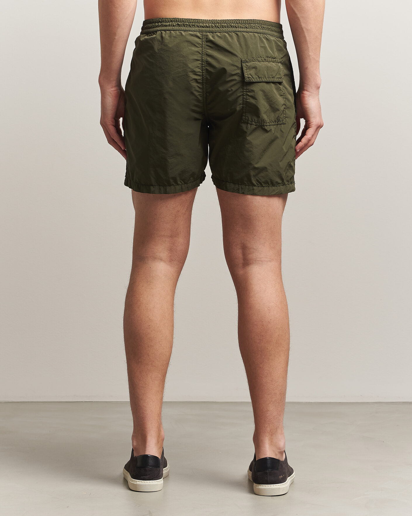 Mies | Uimahousut | Aspesi | Caprese Nylon Swim Trunks Military