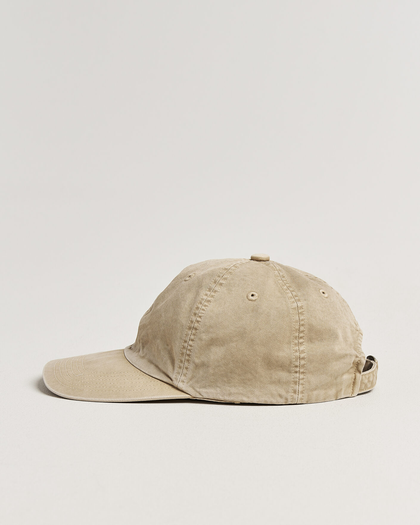 Mies | Päähineet | Auralee | Garment Dyed Finx Baseball Cap Light Beige