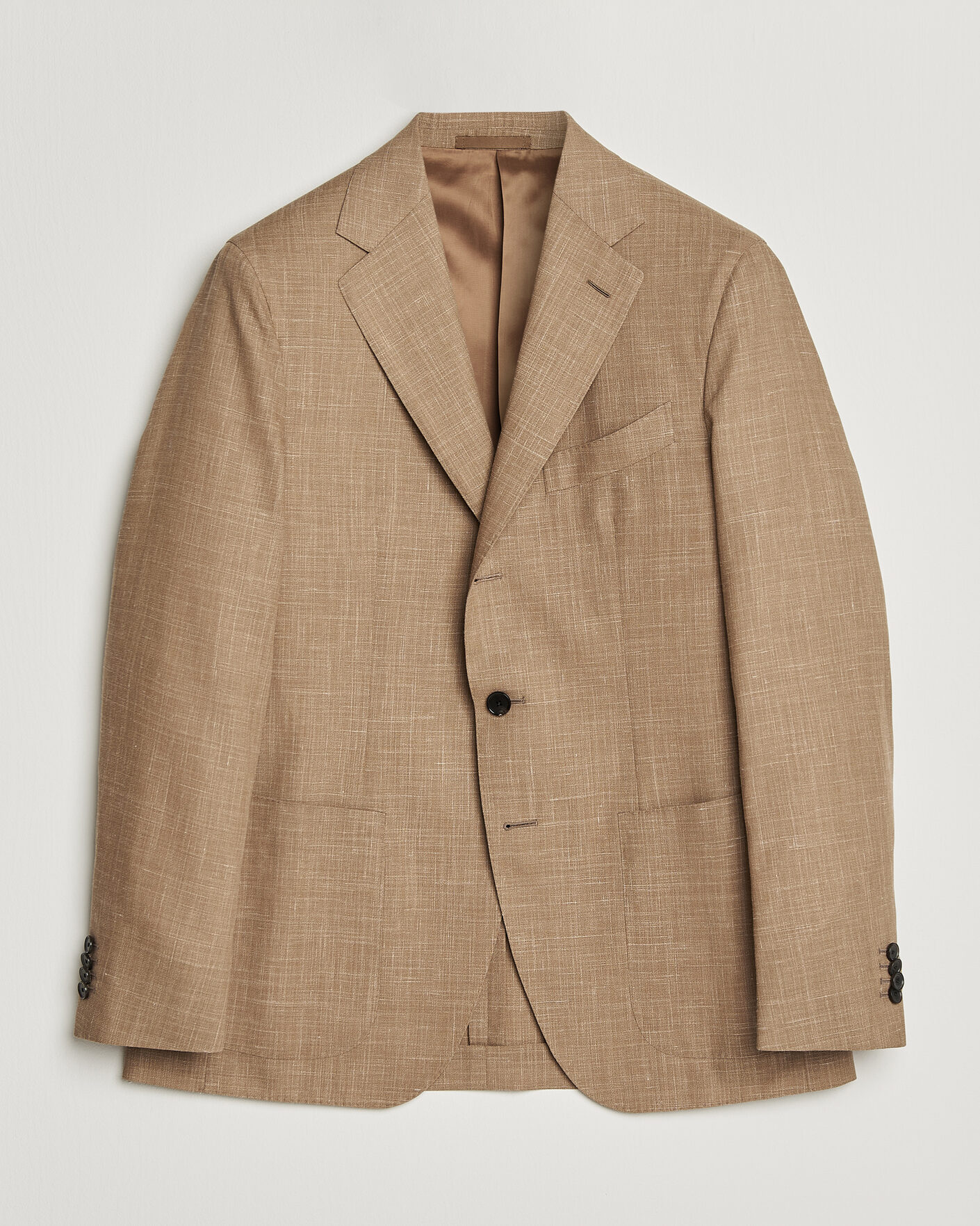 Mies | Pikkutakit | Caruso | Aida Wool/Silk Blazer Brown