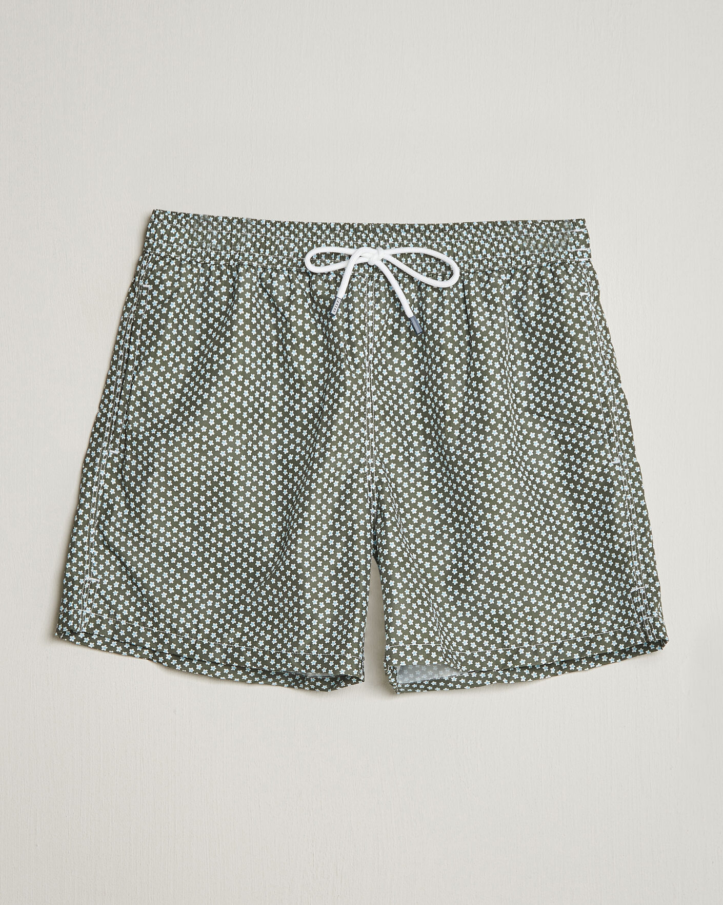 Mies | Uimahousut | Fedeli | Madeira Swim Trunk Green Flowers