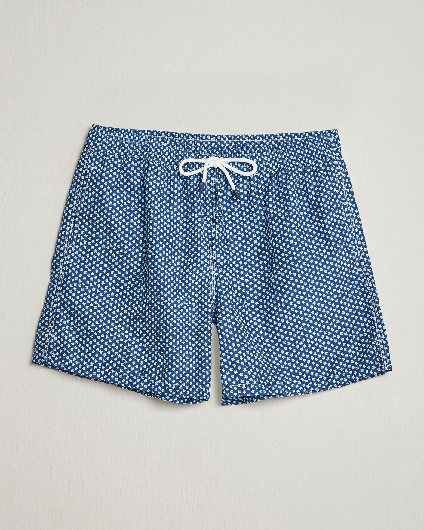 Mies | Uimahousut | Fedeli | Madeira Swim Trunk Blue Flowers